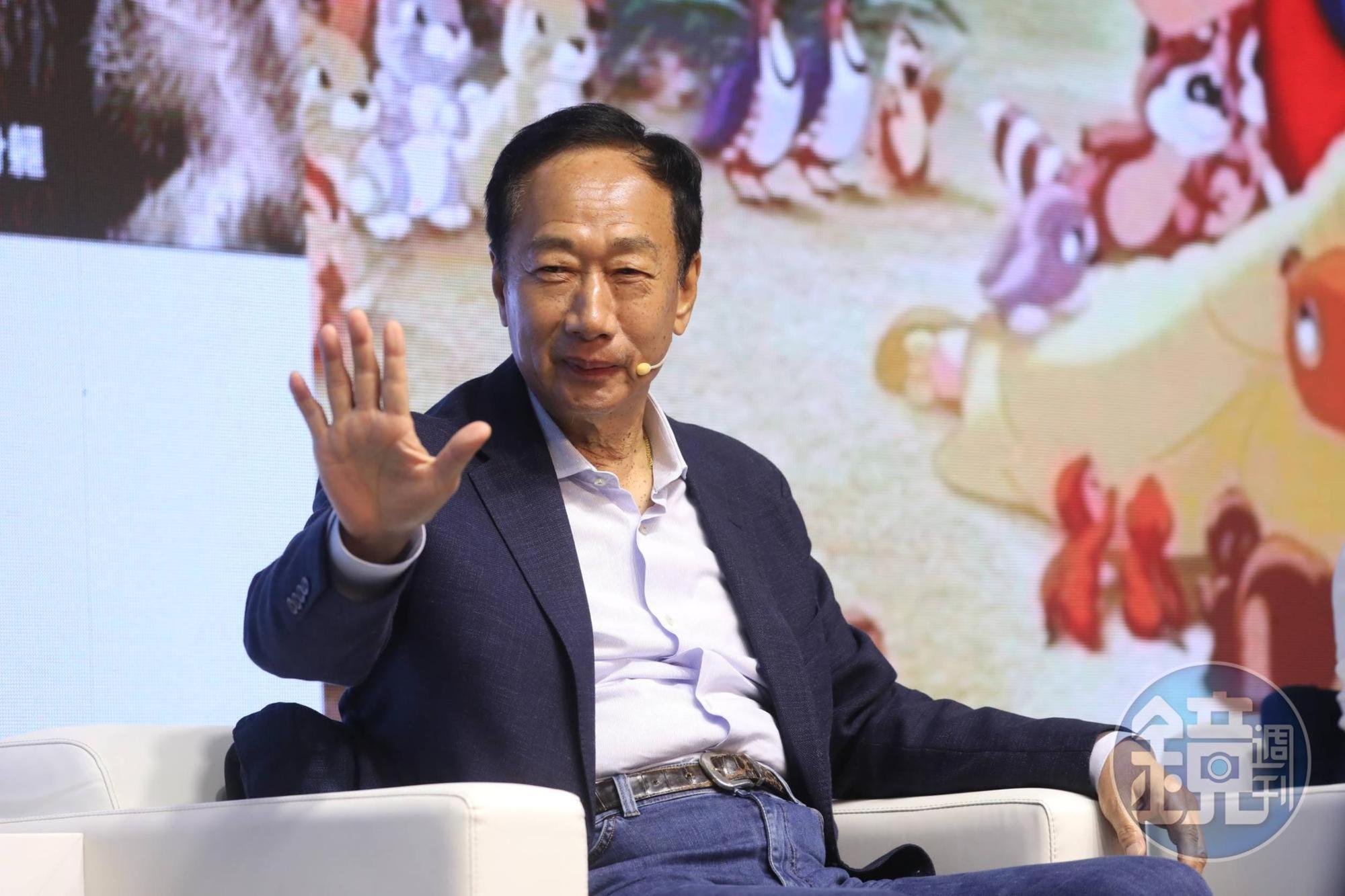 郭台銘認為,他和柯文哲之間有很多合作空間,例如新竹市長高虹安就是一例。