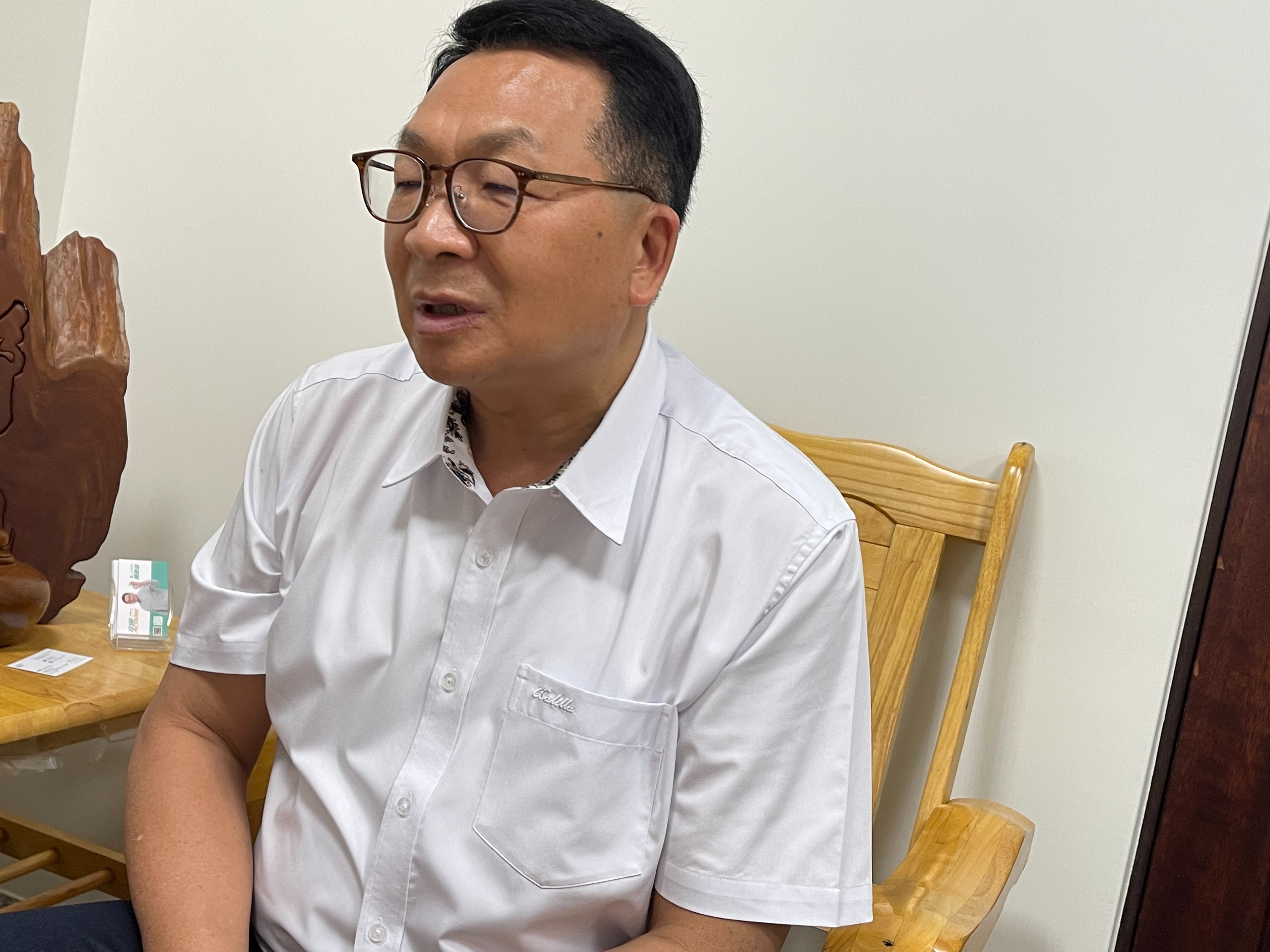 立委陳歐珀對宜蘭喜來登度假酒店有高度期待。