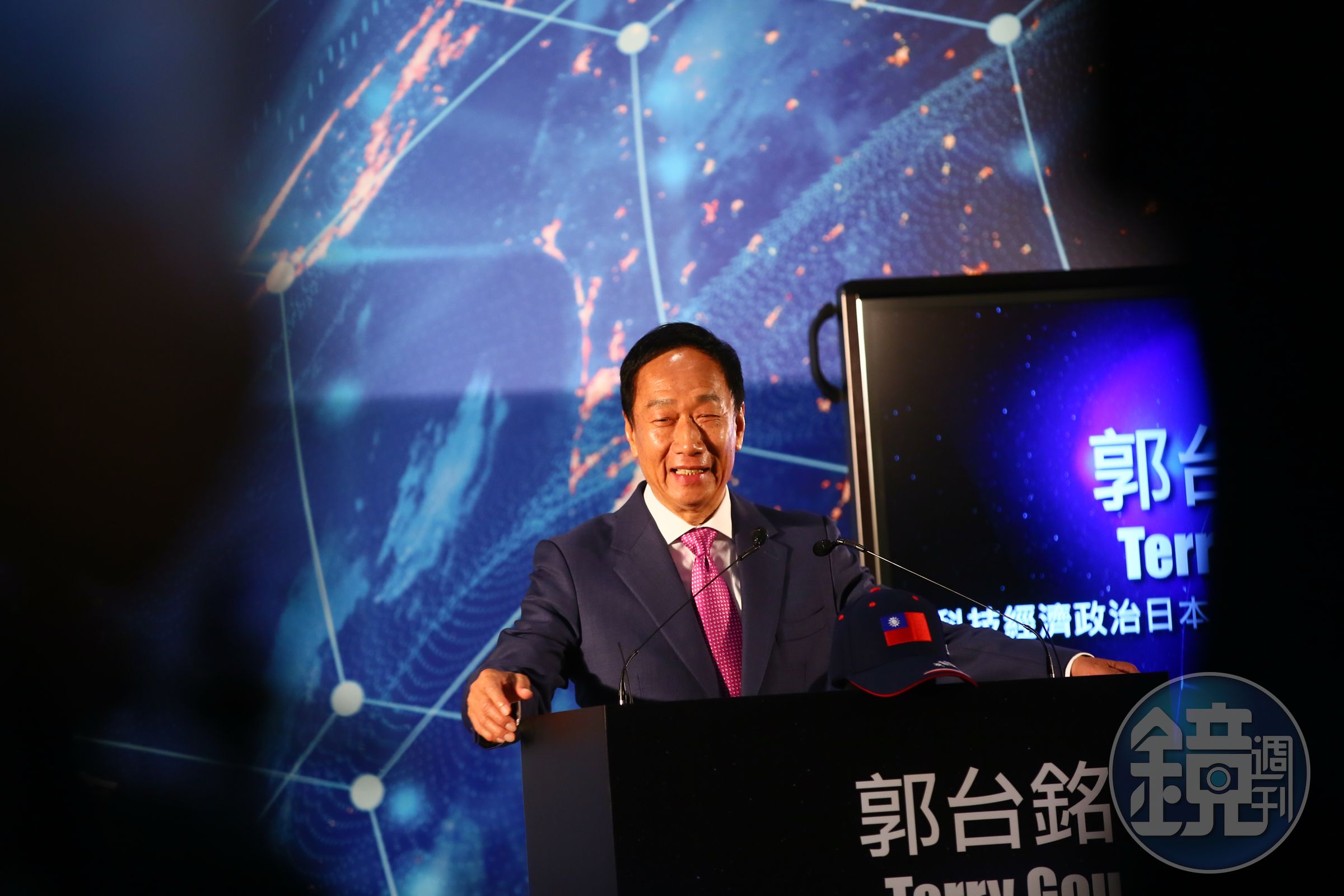 鴻海集團創辦人郭台銘積極爭取代表國民黨參選2024總統。(本刊資料照)