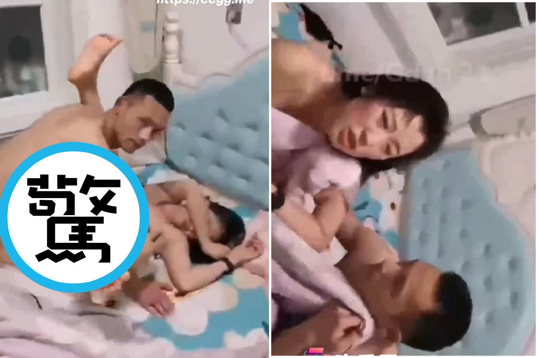 人妻與小王高難度床戰,綠帽夫當場「抓猴」還兼當攝影師!太淡定了。(翻自《51吃瓜網》)