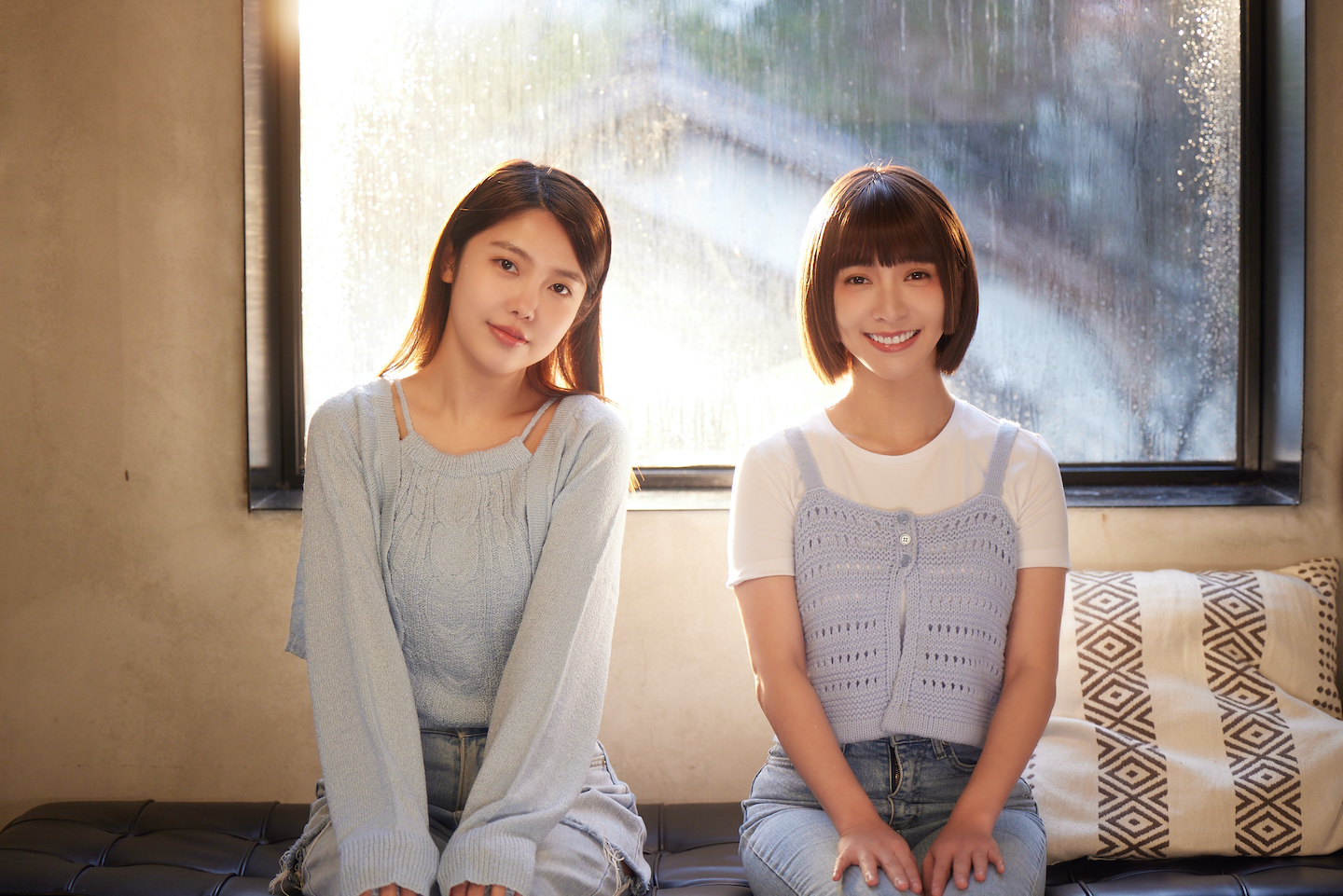 溫妮與親妹妹「瑋薇」首度在MV合體。(溫妮工作室提供)