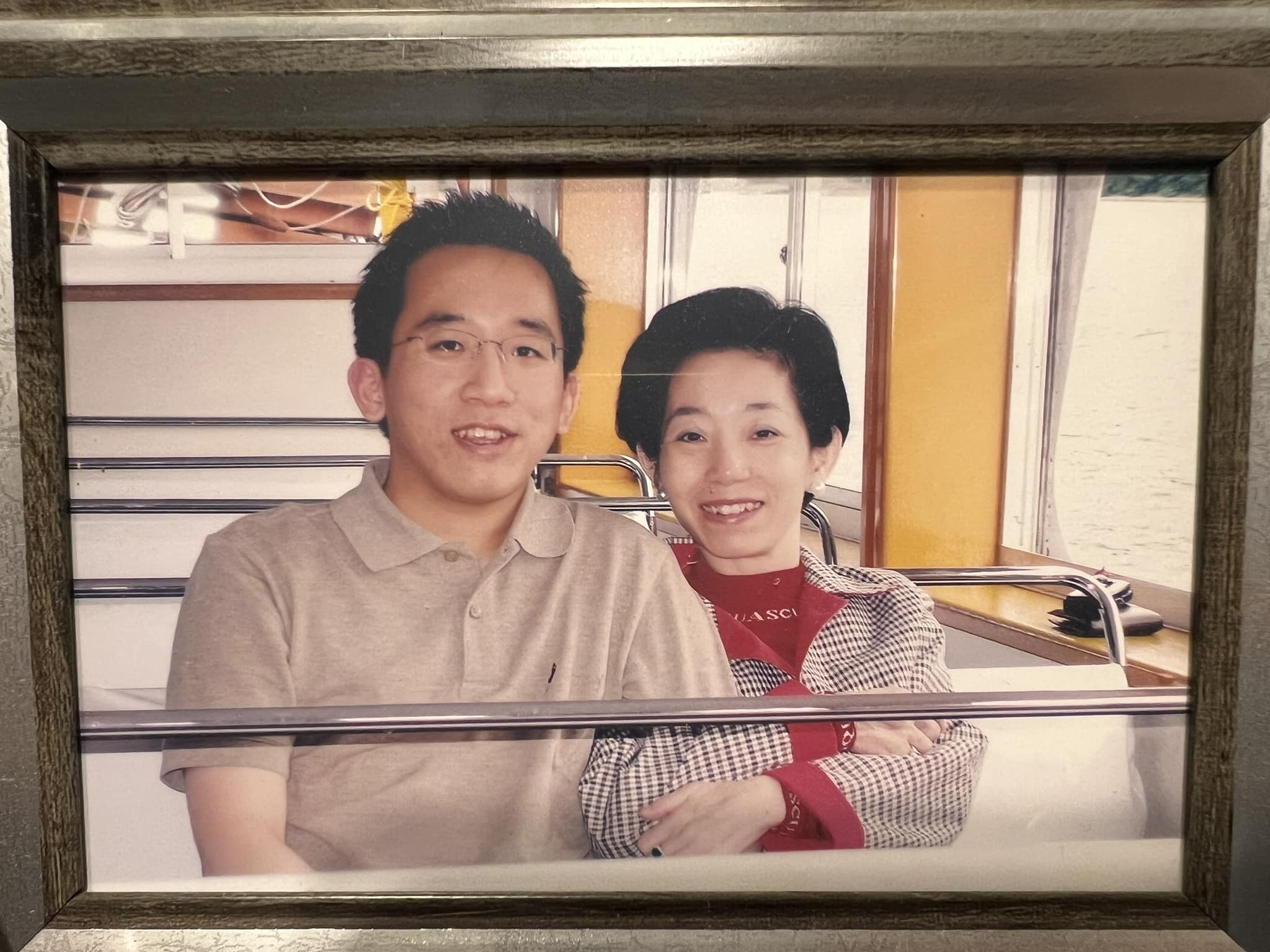 陳致中放心不下孱弱的母親吳淑珍。（翻攝陳致中臉書）