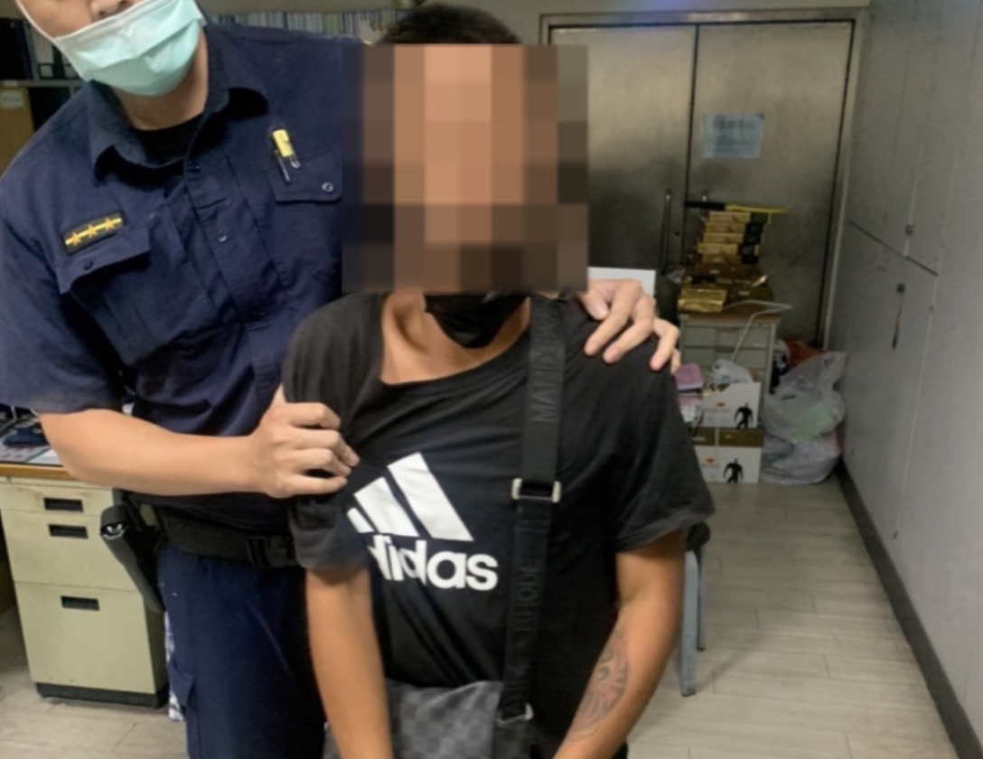 警方鎖定逞欲許男，在案發後3小時將他逮捕到案。（翻攝畫面）