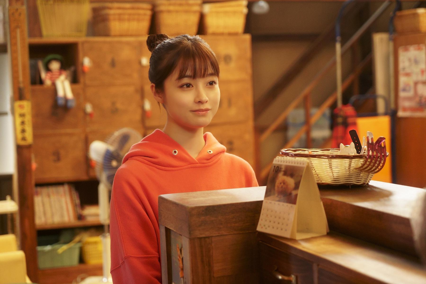 橋本環奈在電影《湯道》飾演一名在公共澡堂工作的少女。（采昌國際多媒體提供）