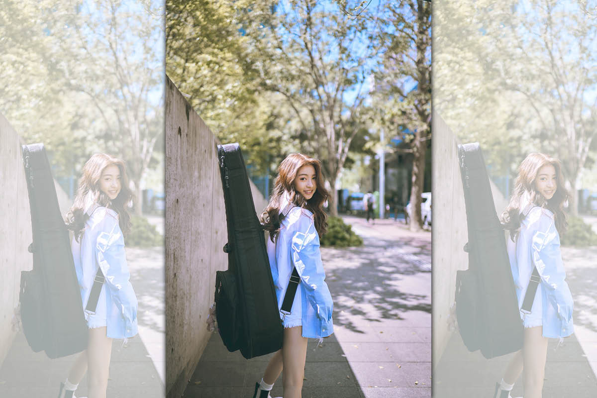 韓菲擁「最美星二代」封號。（駿馬客工作室提供）