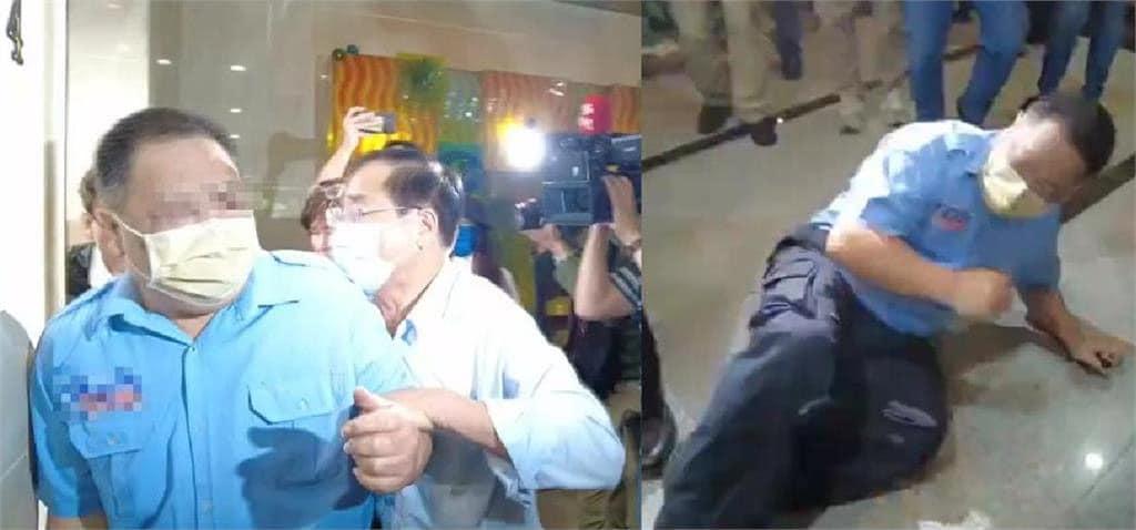多名藍委3日強闖NCC大樓阻擋審查《鏡電視》上架案及董監變更。(翻攝自許淑華Hsu Shu-Hua臉書)