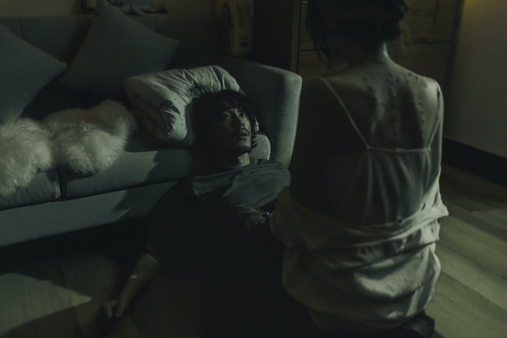 電影中的求歡戲，充滿詭異氣氛。 （台北双喜提供）