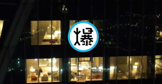 做愛請拉窗簾！他試飛無人機，情侶激情床戰「電鑽式特技」全被HD收錄。（翻自《黑料不打烊》）