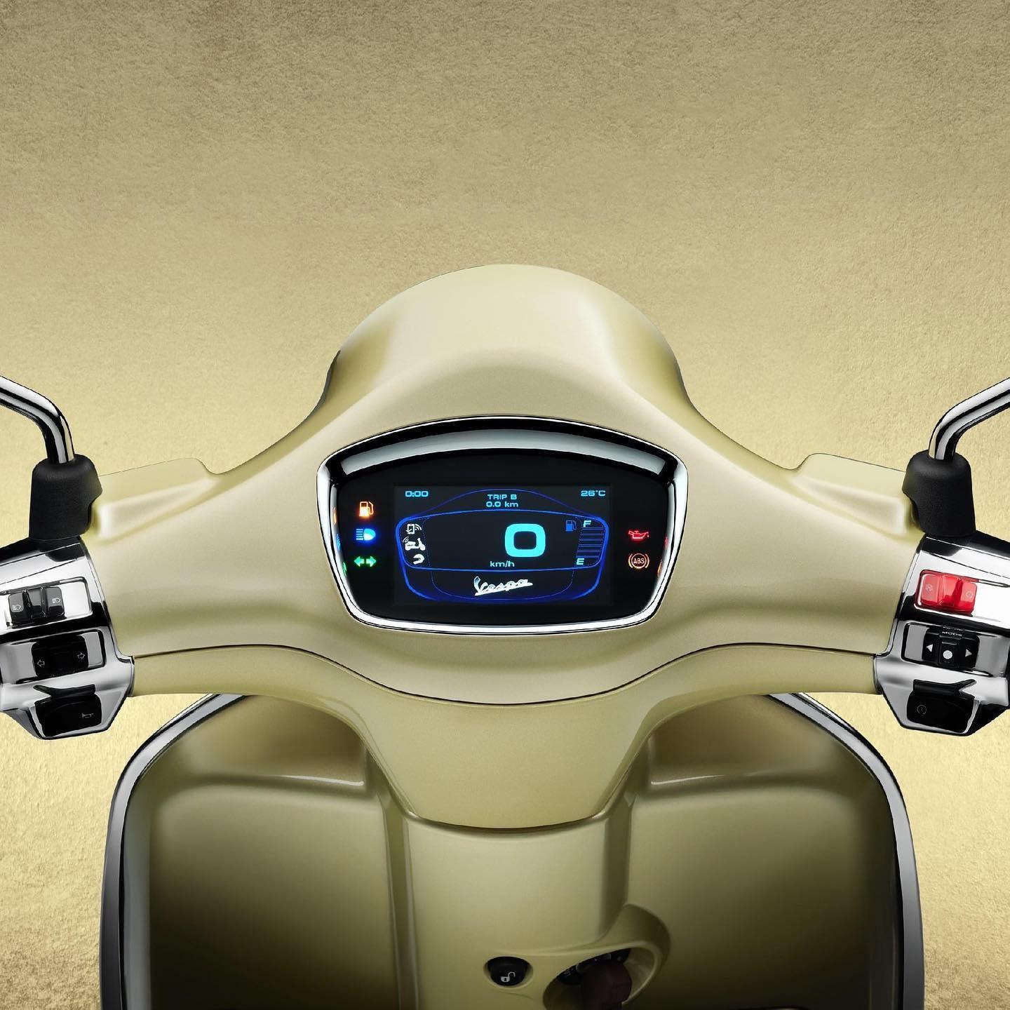 Vespa MIA多媒體平台系統可以輕鬆連接智慧型手機，實時掌握車輛行駛資訊。