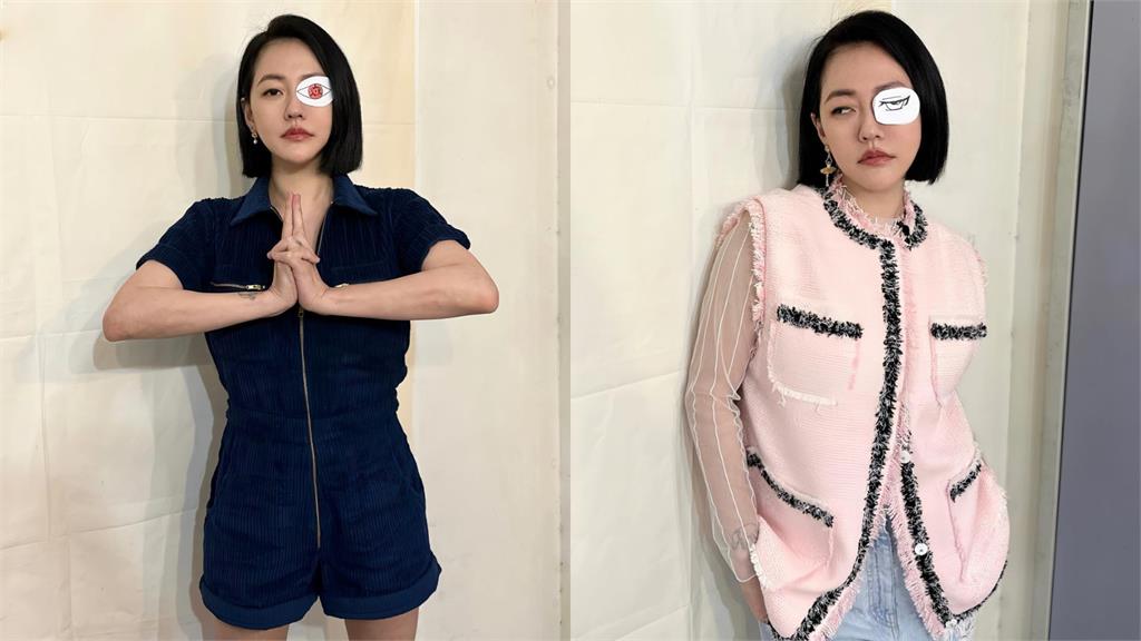 小S在經紀人的畫風下，展演不同動漫風格。（翻攝自小S IG）