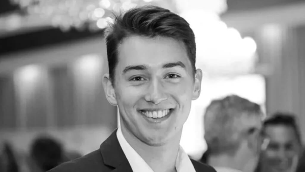 澳洲24歲男大生艾立克斯肖雷來台交換卻中毒。（翻攝GoFundMe頁面）