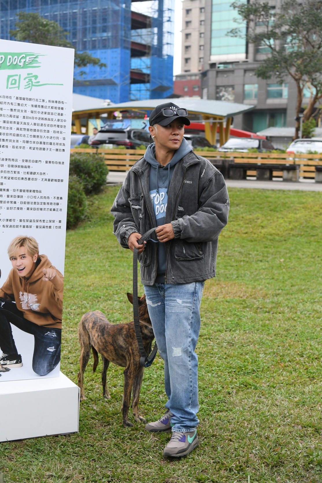 即將與浪浪分手羅志祥露出不捨表情。（三立提供）
