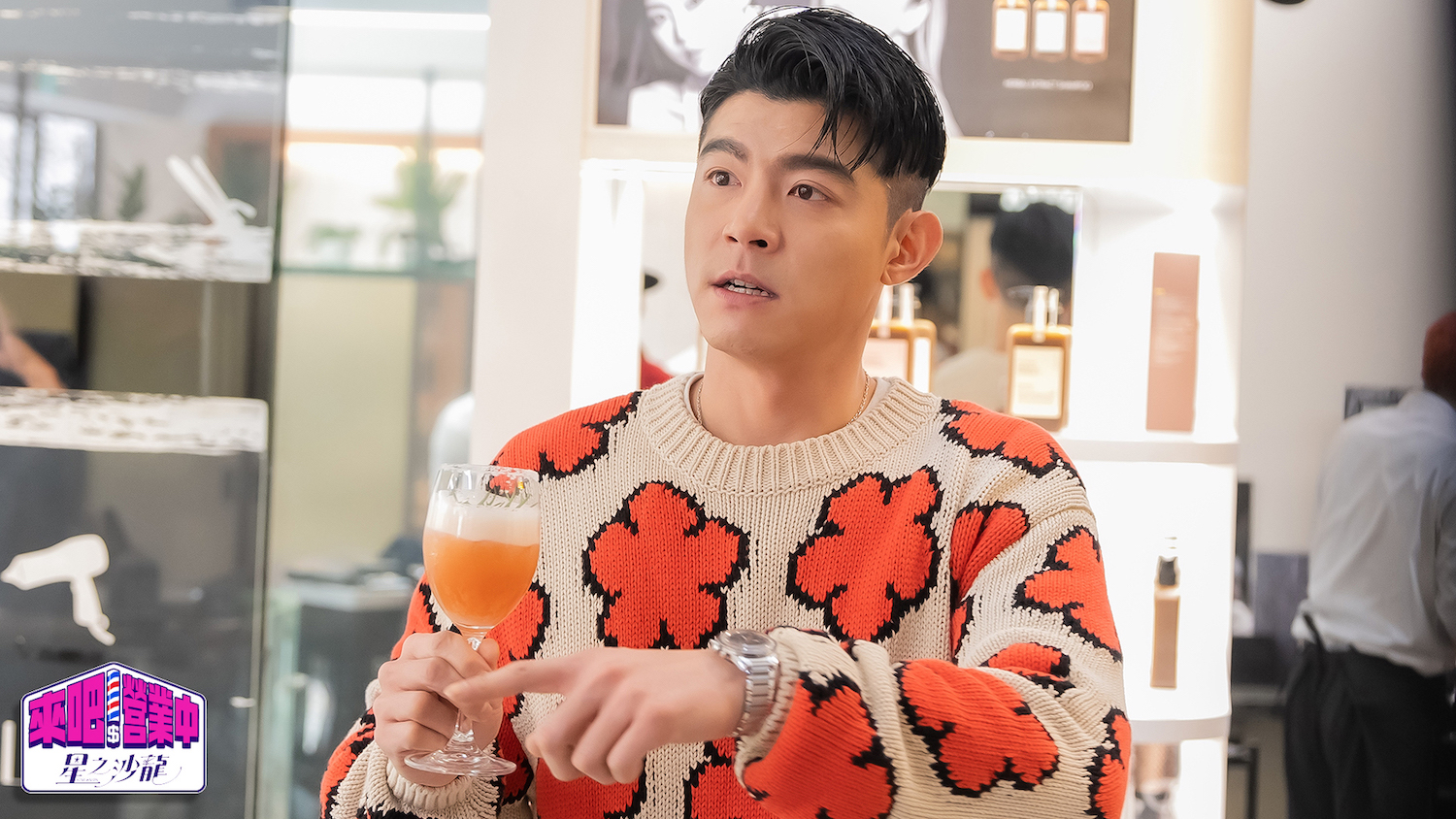 王柏傑上實境節目擔任小幫手。（TVBS提供）