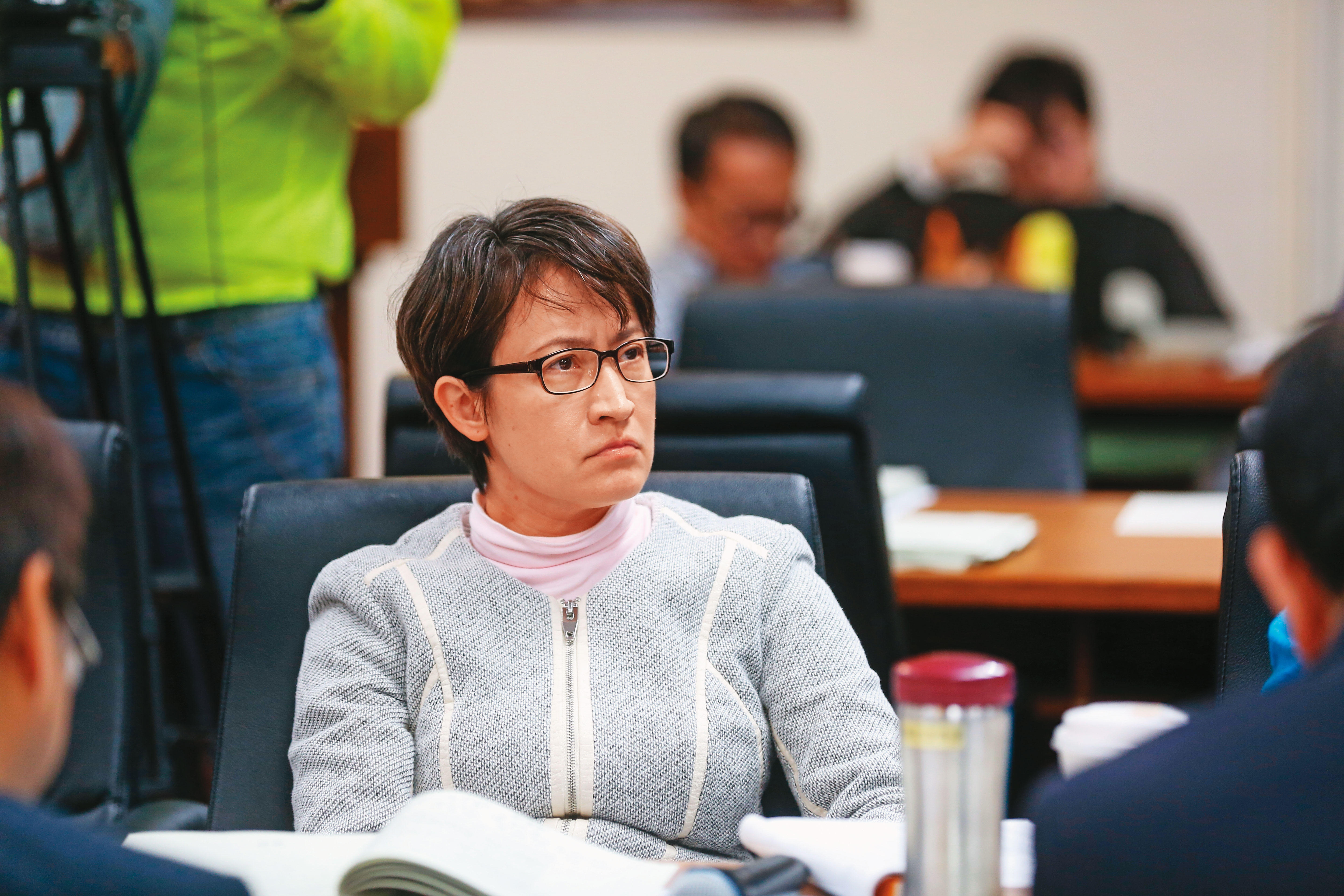 林女在蕭美琴（圖）擔任立委時期，以蕭辦公室法律顧問頭銜在立院內活動。