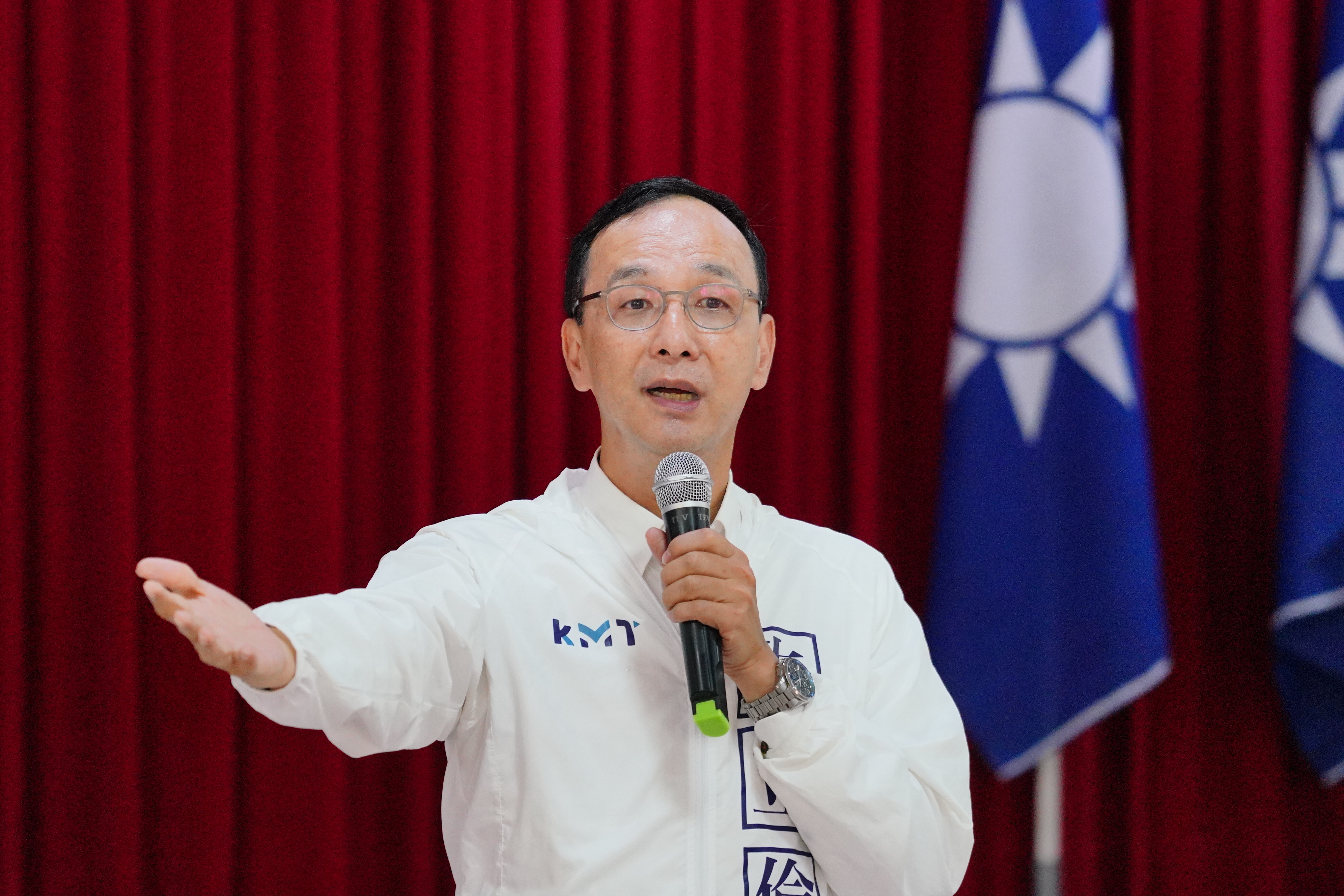 針對徵召人選傳言及孫大千的不滿，朱立倫嗆孫「別無中生有」，也喊話別隨意製造不當謠言。（本刊資料照）