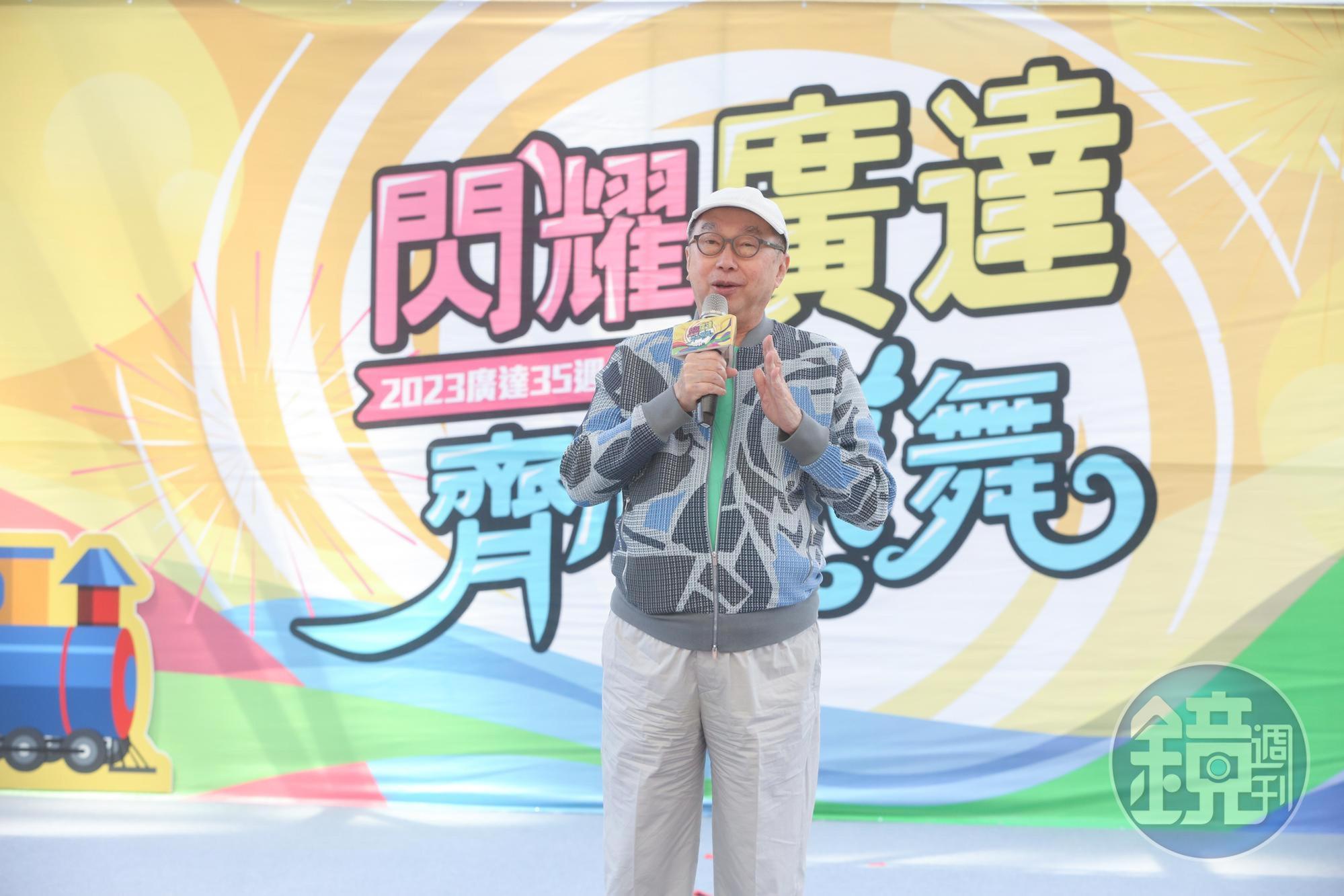 林百里直呼廣達已成為AI伺服器龍頭。