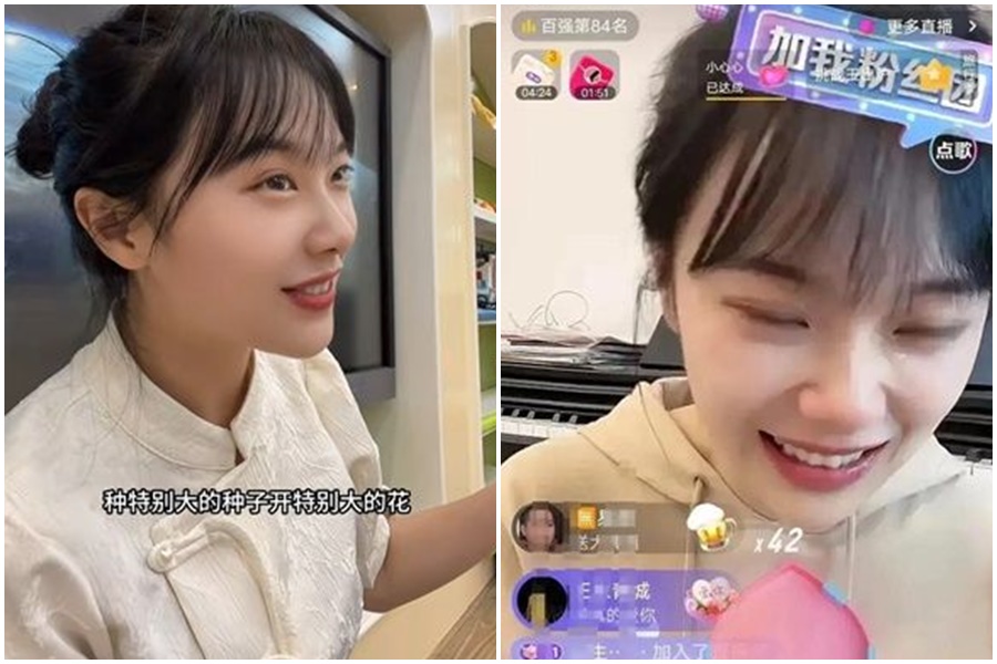 抖音爆紅的「挖呀挖老師」掀起兩岸關注。（翻攝自抖音）