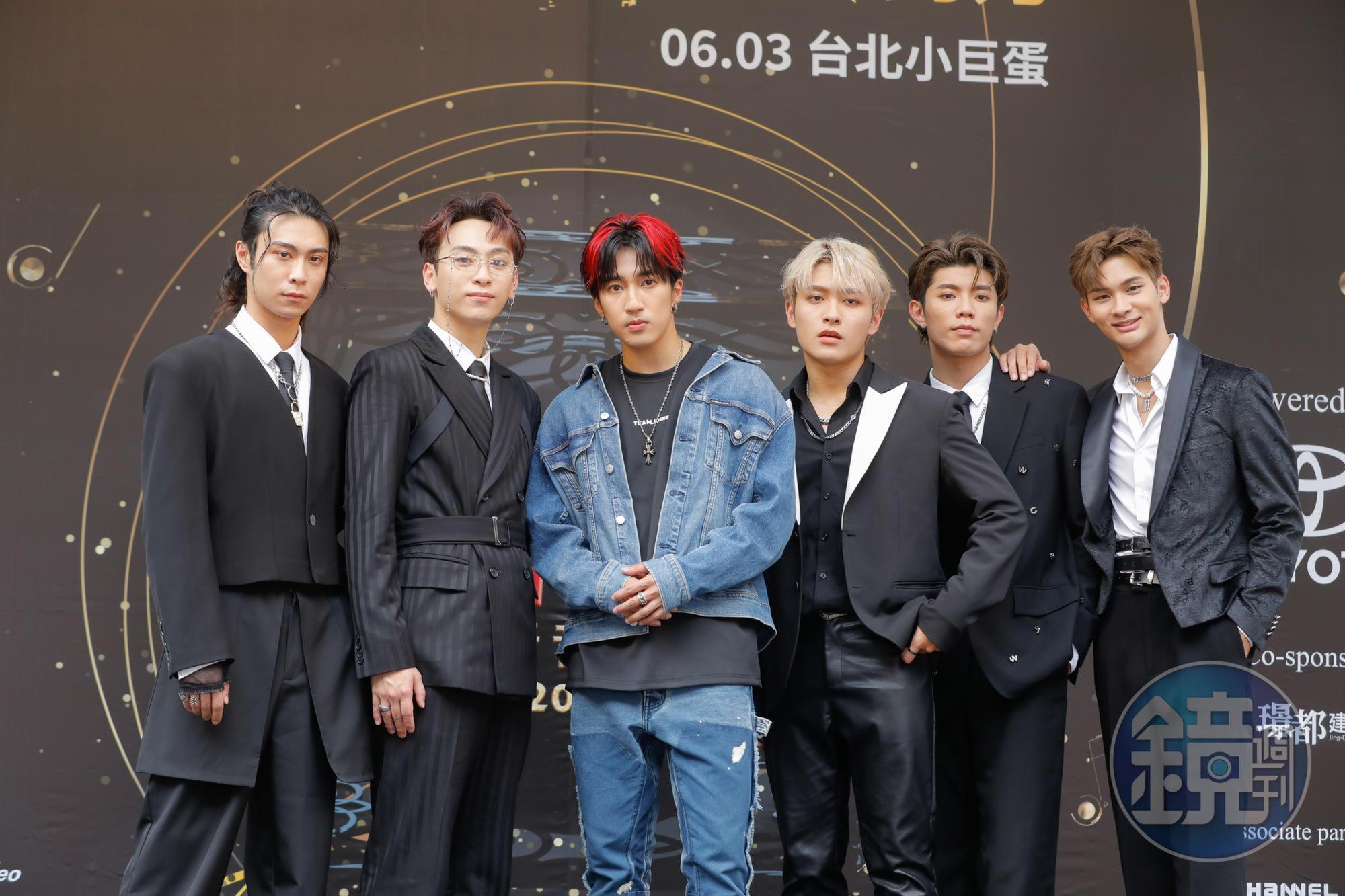 婁峻碩和男團FEniX為6月3日於台北小巨蛋舉辦的2023《hito流行音樂獎》頒獎典禮造勢。