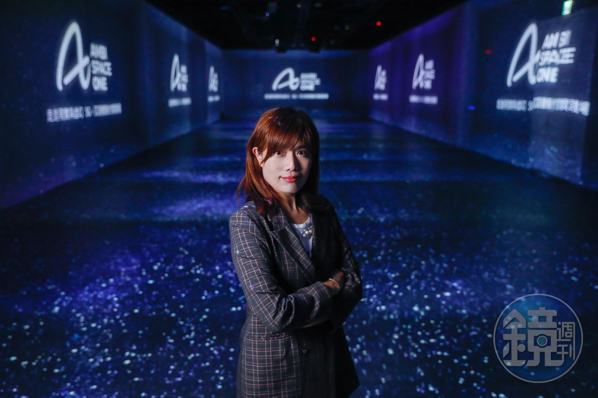 周琍敏表示,營運場域力求多元發展, 双融域主要收入為場地租金和展演票房。
