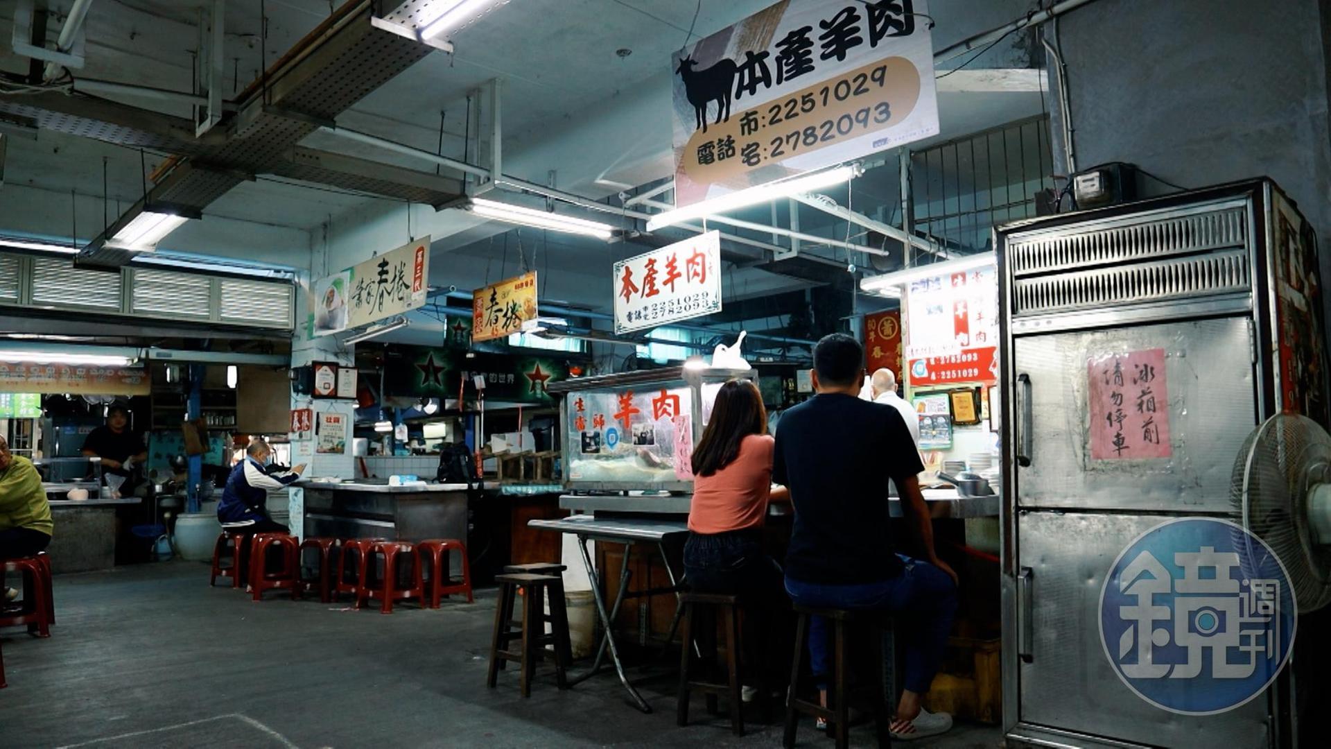 開業超過70年的「本產羊肉」,是用台灣溫體羊烹煮料理。