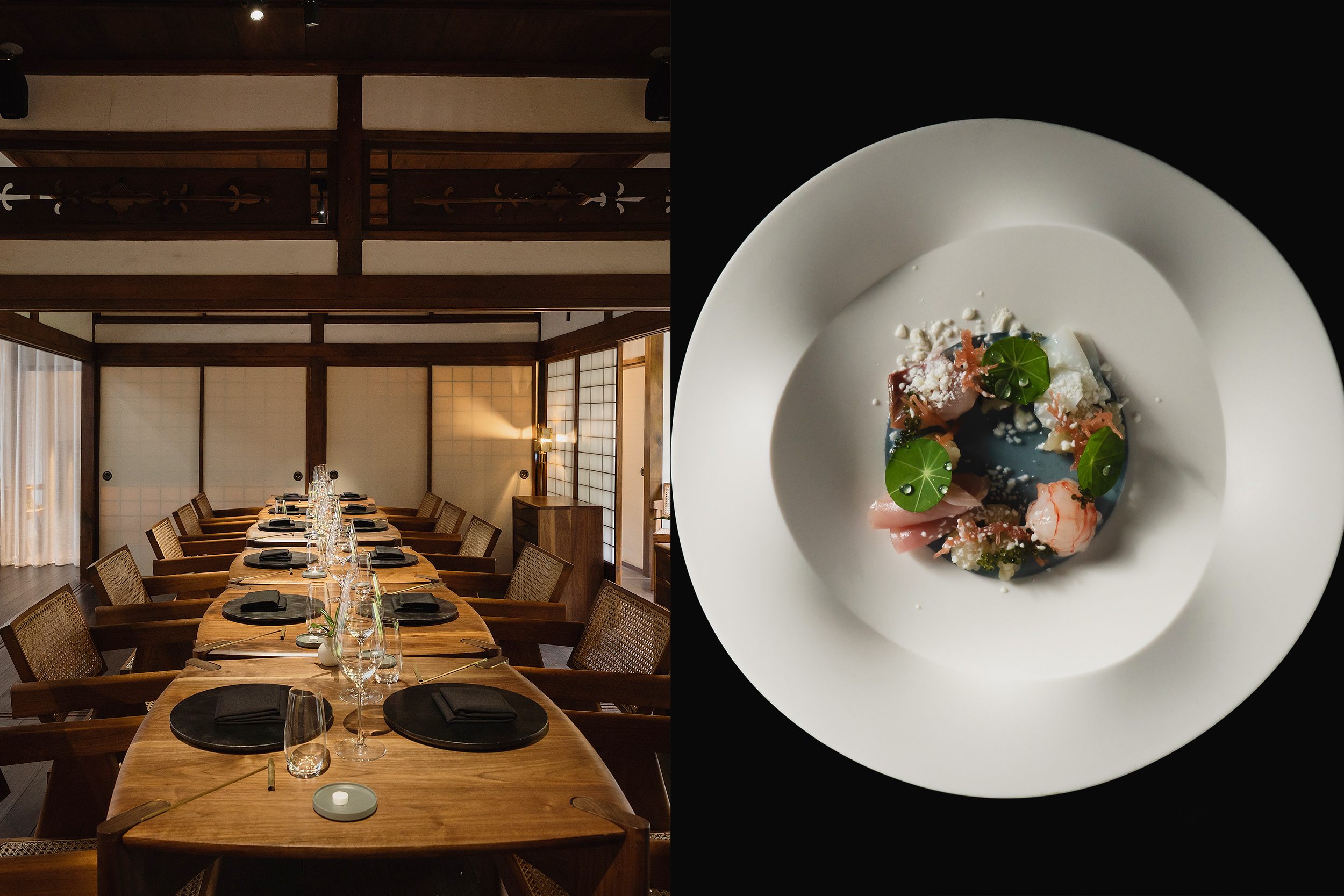 座落於台北愛國東路上的「樂埔薈所」，是原先台北刑務所的官舍獨棟建築，經營權易手後，現由主廚蔡昀諺為這棟古樸空間端出新穎用餐體驗。（樂埔薈所提供）