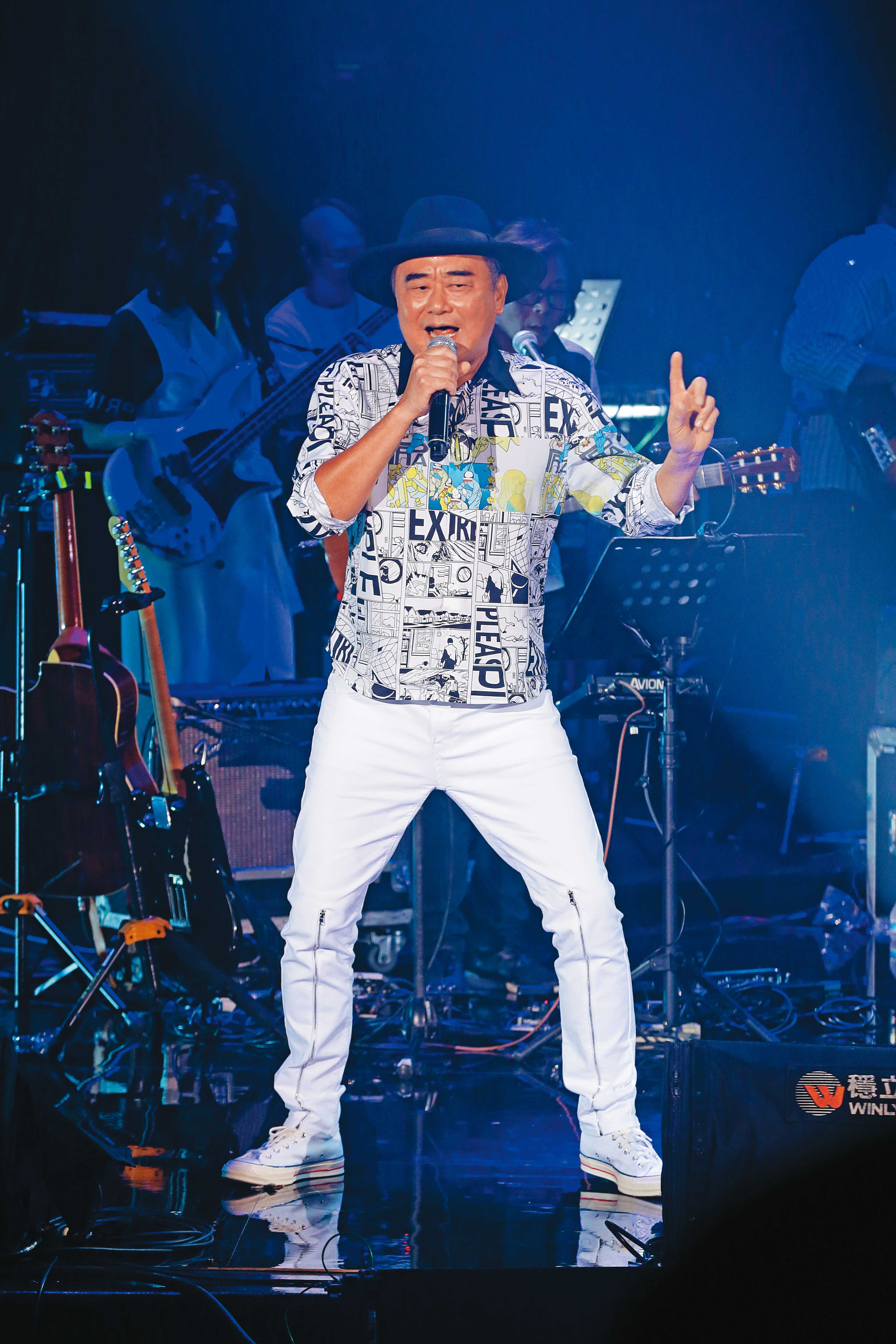 陳昇(圖)1994年開始舉辦的跨年演唱會,由胡馨云一手打造。(陳仁萱攝)