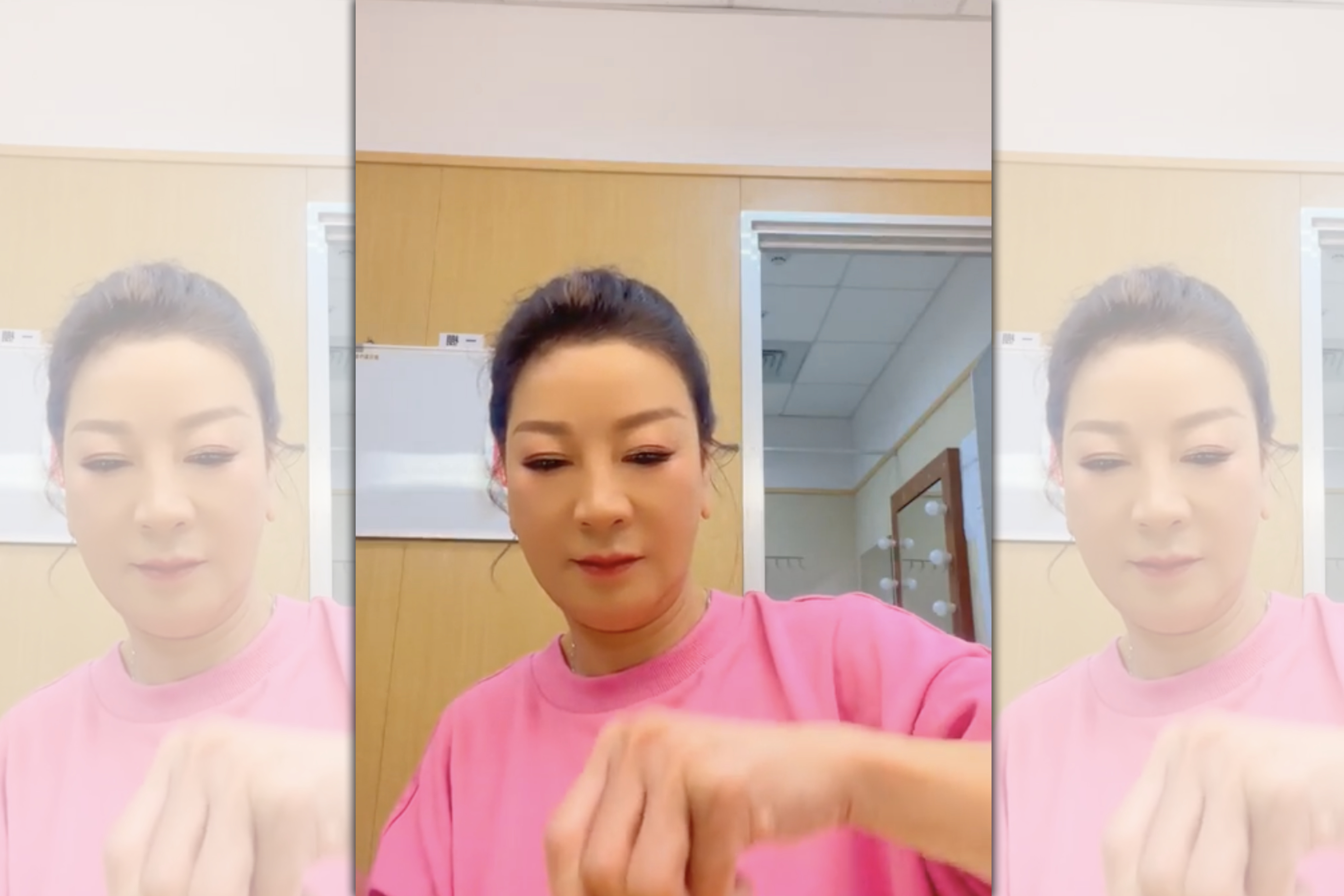 楊繡惠投資乾拌麵市場經常在直播下麵與大家分享。（翻攝自惠下麵臉書）