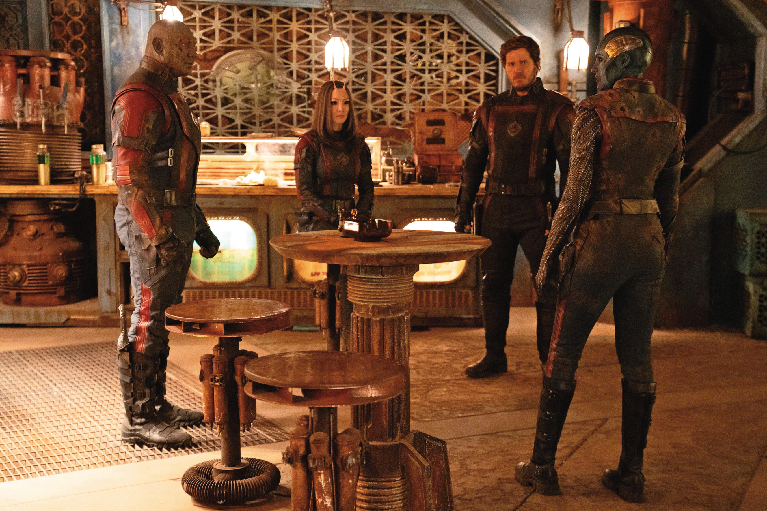 系列完結篇眾成員焦急地為昏迷的火箭奔走，同時他們也沉浸在各自的困境裡。（迪士尼提供）