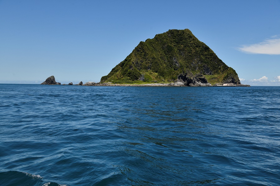 有「台灣龍珠」美譽的基隆嶼 。