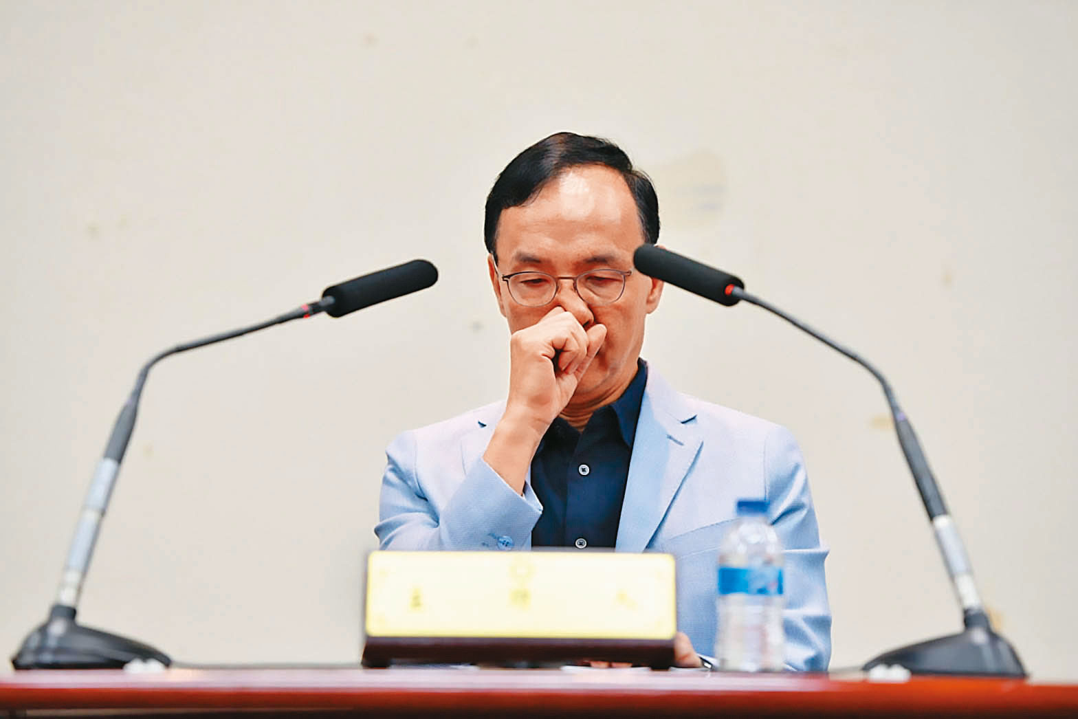 國民黨總統內戰呈現郭、侯對決，黨主席朱立倫最後徵召誰，牽動藍軍2024大局。