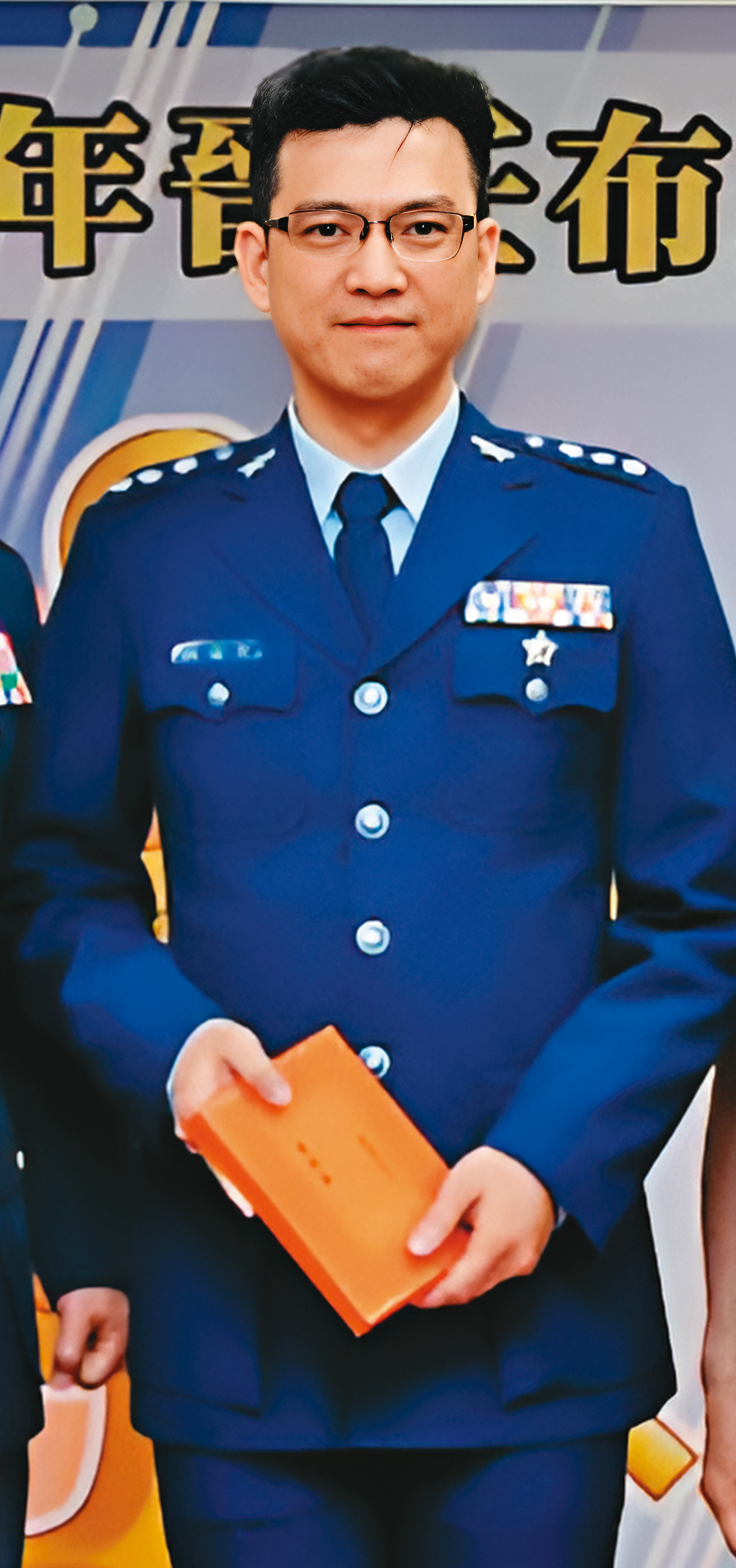 政戰學院博士生顏瑞宏上校(圖),被控與傅文成聯手詐領補助。(翻攝軍聞社)