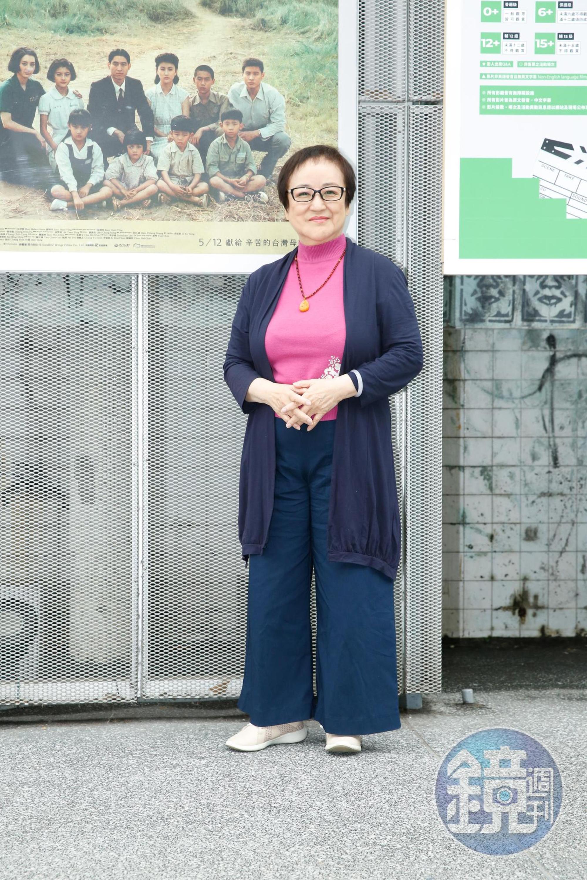 陳秋燕的女兒與《油麻菜籽》「同年」，她剛從英倫、希臘探女返台，母女倆已3年不見。 （海鵬提供）