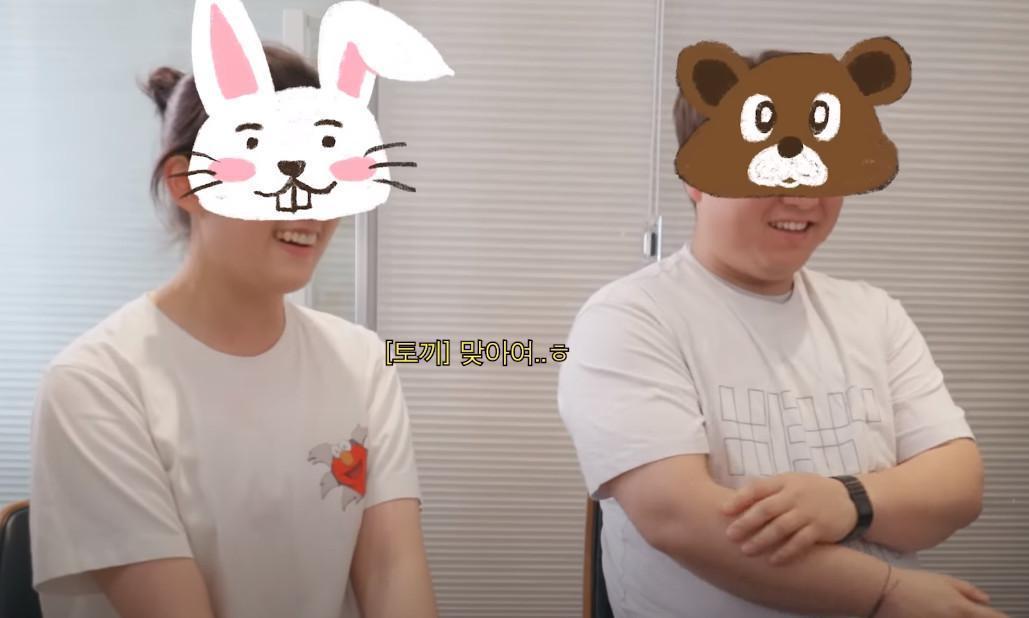 兩名挑戰者參加減重挑戰，最後都成功甩肉。（翻攝Youtube頻道윤은혜의 EUNHYELOGIN）
