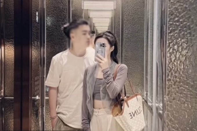 來自中國的24歲李男（左）和22歲女友程女（右），赴峇里島旅遊卻命喪異地。（翻自微博）