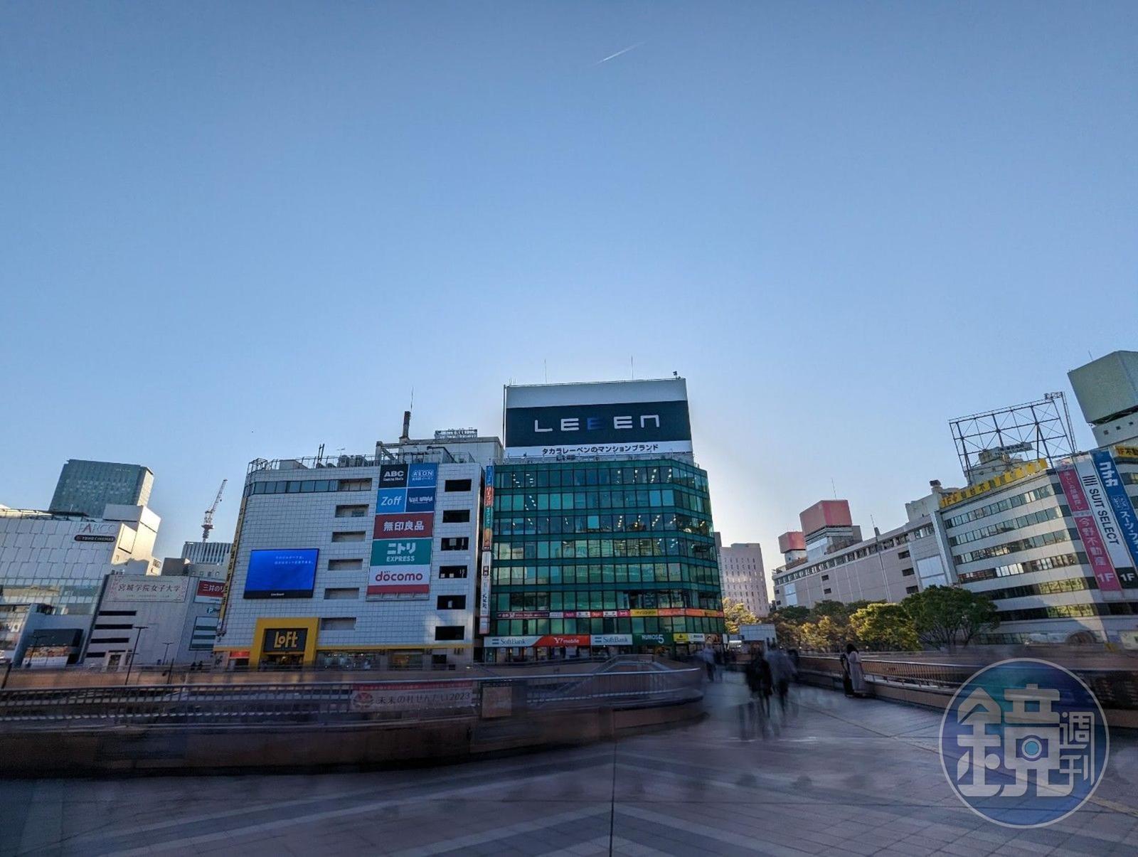 仙台車站週遭非常好逛。