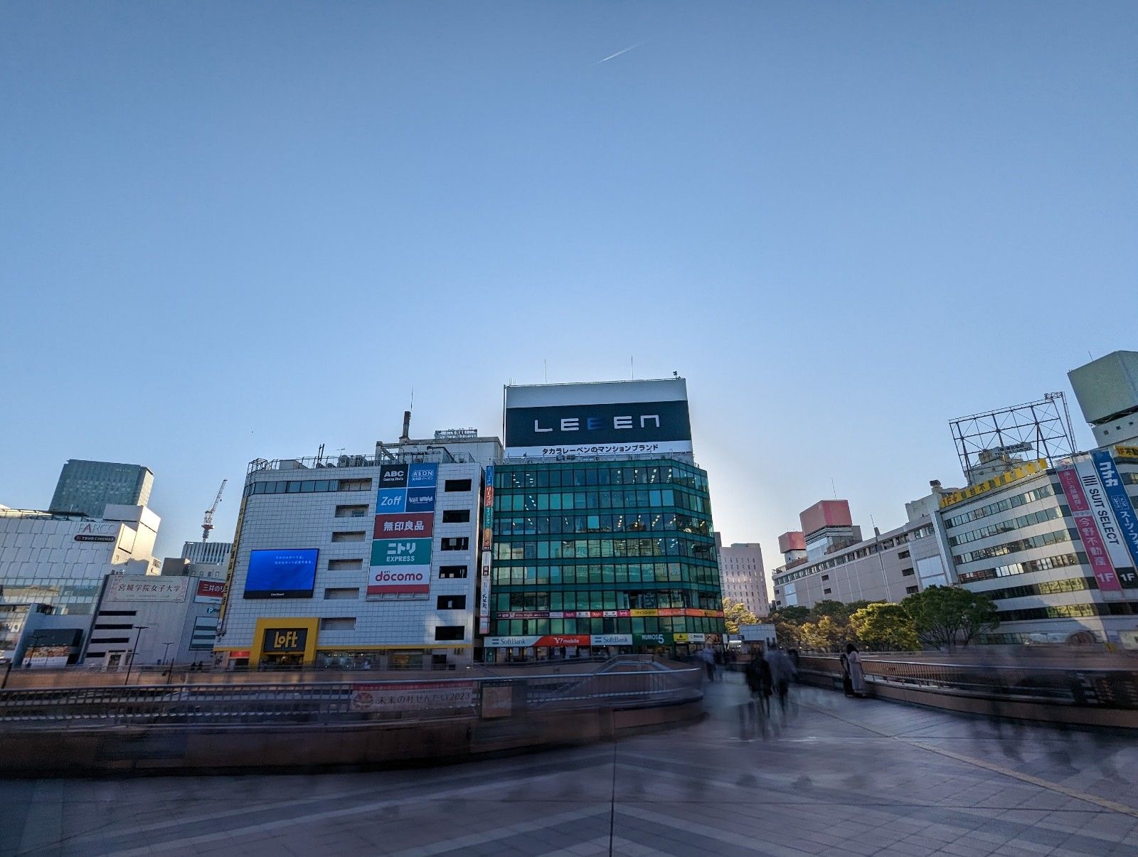 仙台車站週遭非常好逛。