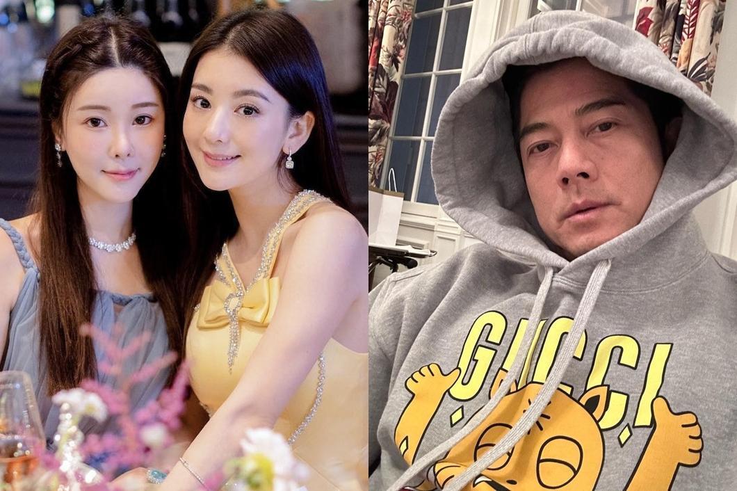 蔡天鳳（左圖左）案仍未終了，傳因她閨密方煖的關係，郭富城（右）出手了。（翻攝IG）