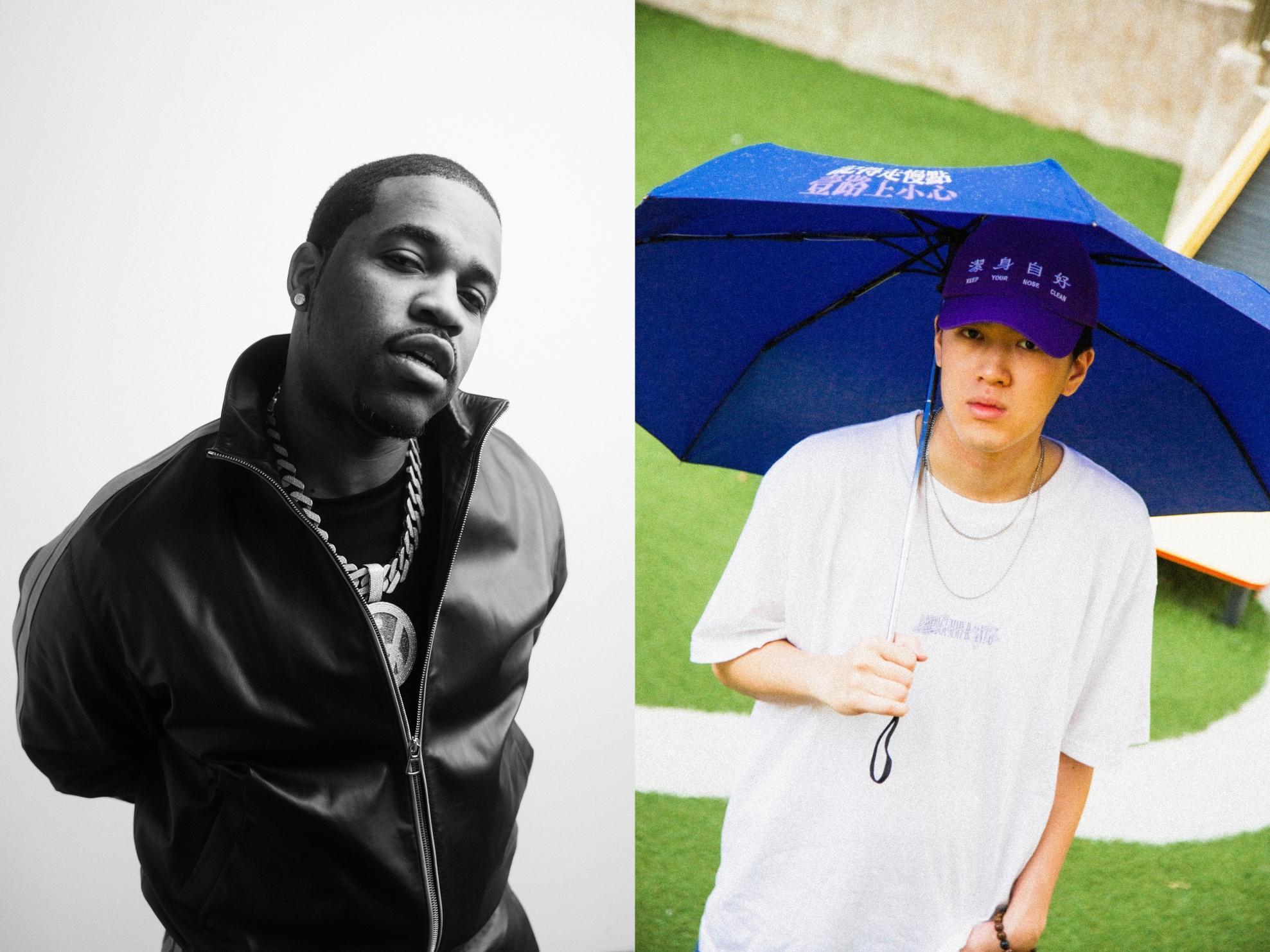 前A$AP Mob成員FERG首度登台《So Wonderful Festival》表演，《大嘻哈時代2》出身GUMMY B興奮表示能在同場地表演有越級打怪的爽感。（Wonderful Entertainment Asia 提供）