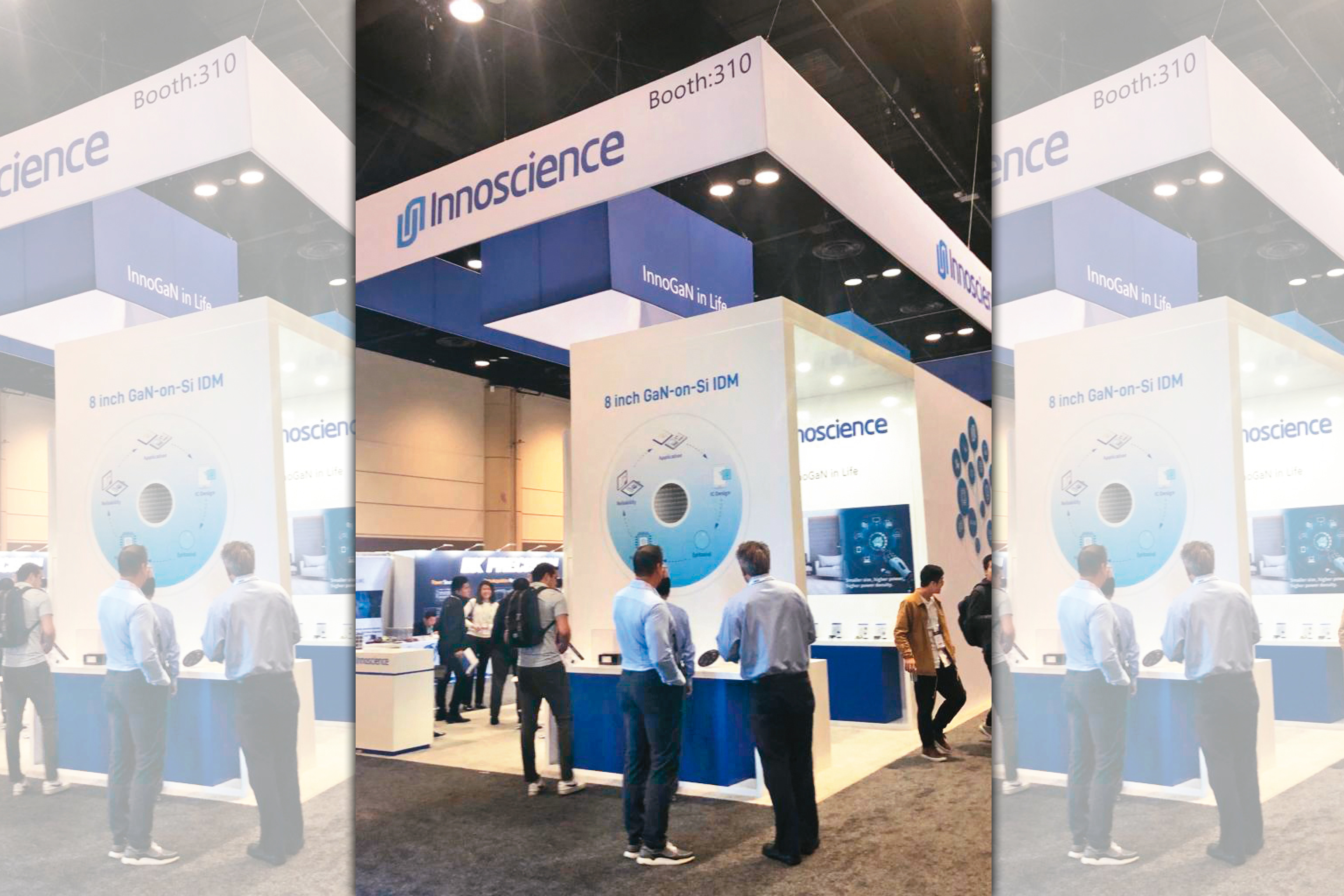 全球首家生產8吋氮化鎵的IDM業者英諾賽科，近期也開始推動代工服務，並與多家台廠合作。（翻攝innoscience twitter）