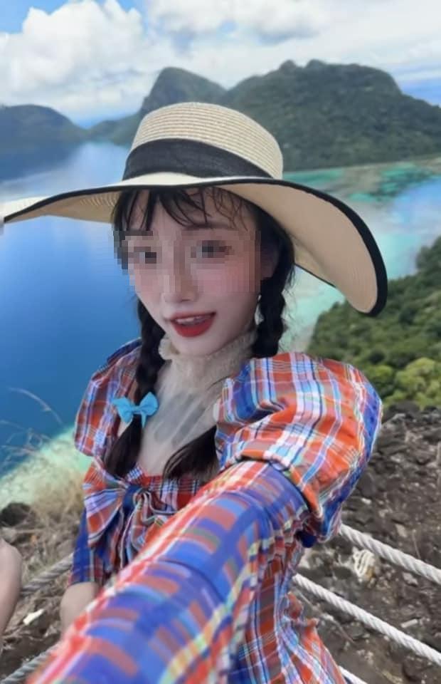 有臉書專頁貼出女子的照片。（翻攝自沙巴大聲公）