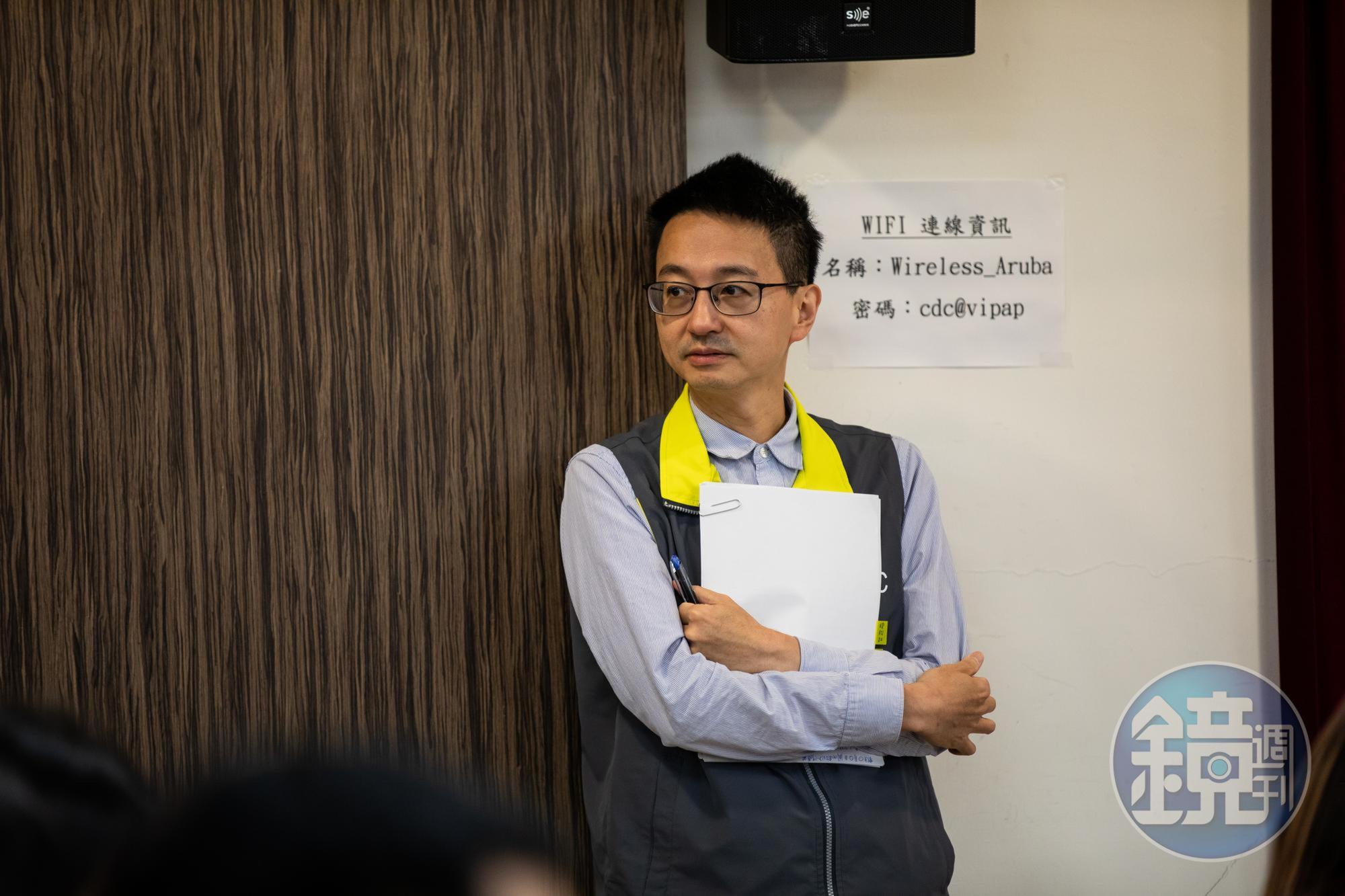 疾管署副署長羅一鈞今公布北市個案複驗A肝結果，為陰性確定。（本刊資料照）