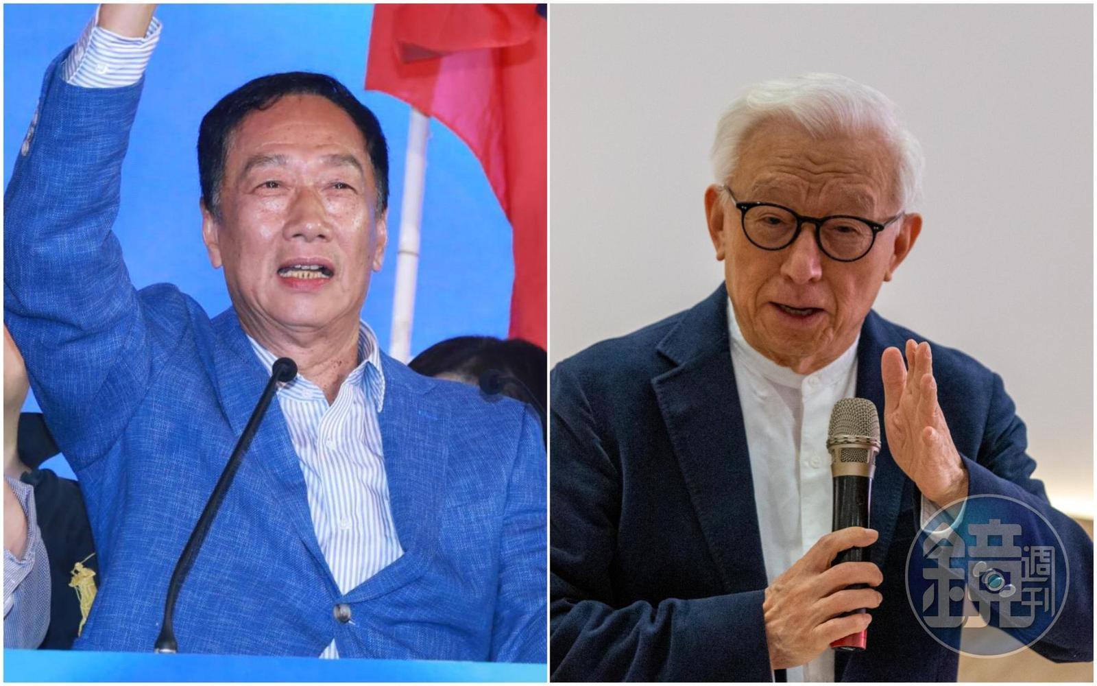 郭台銘要爭取國民黨提名參選總統，曹興誠今發公開信向他喊話。（本刊資料照）