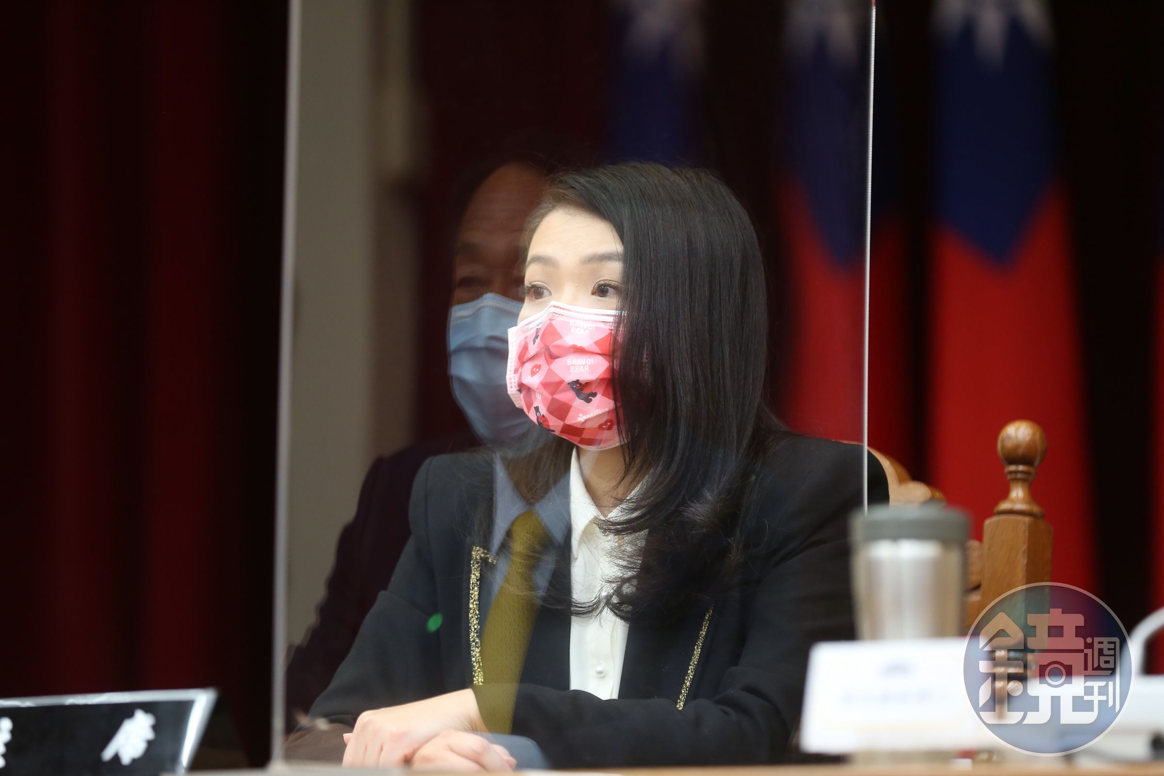 對於郭台銘、柯文哲都要選總統，高虹安稱2位前輩很有智慧，不會讓她為難。（本刊資料照）
