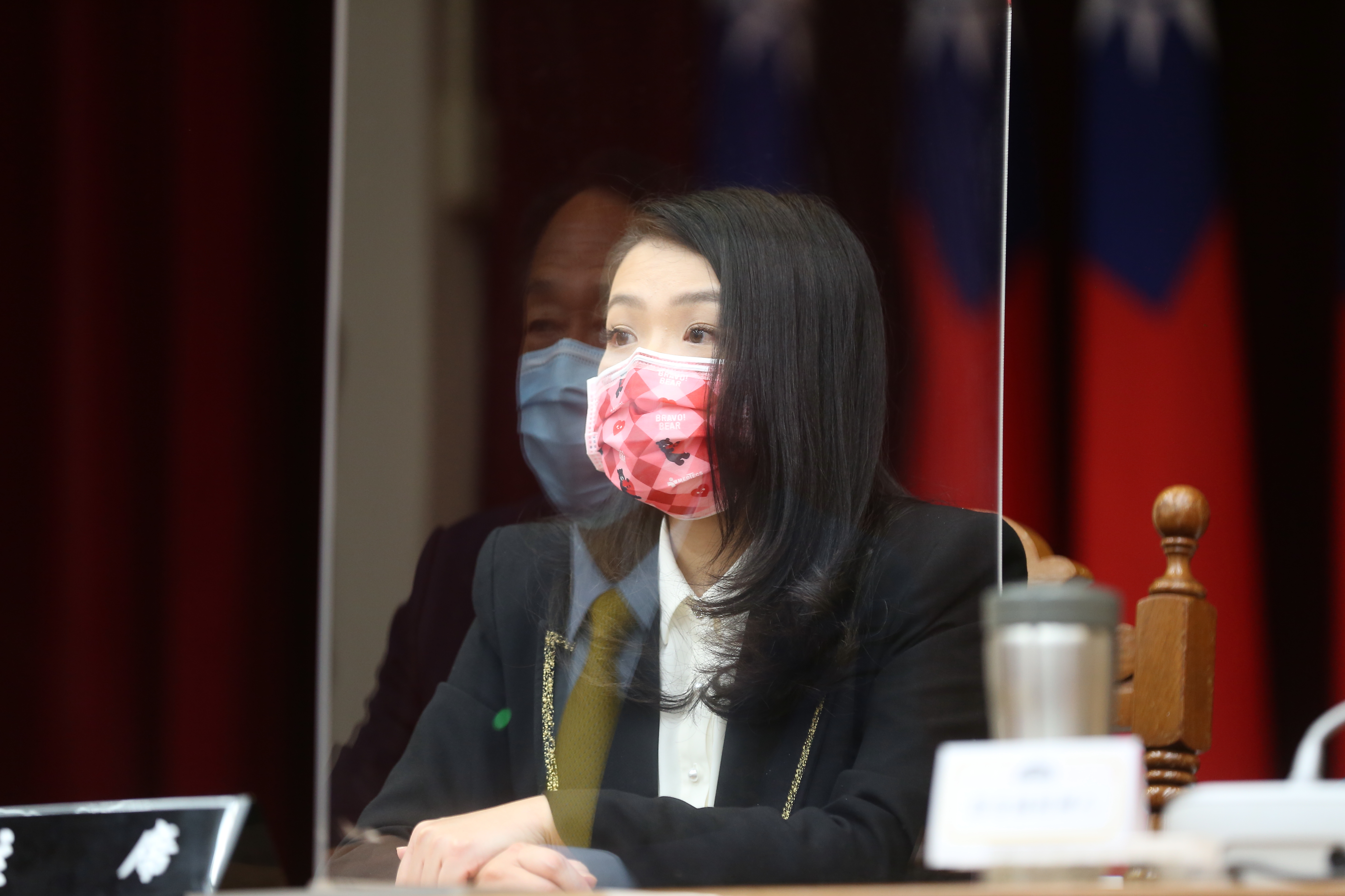 對於郭台銘、柯文哲都要選總統，高虹安稱2位前輩很有智慧，不會讓她為難。（本刊資料照）