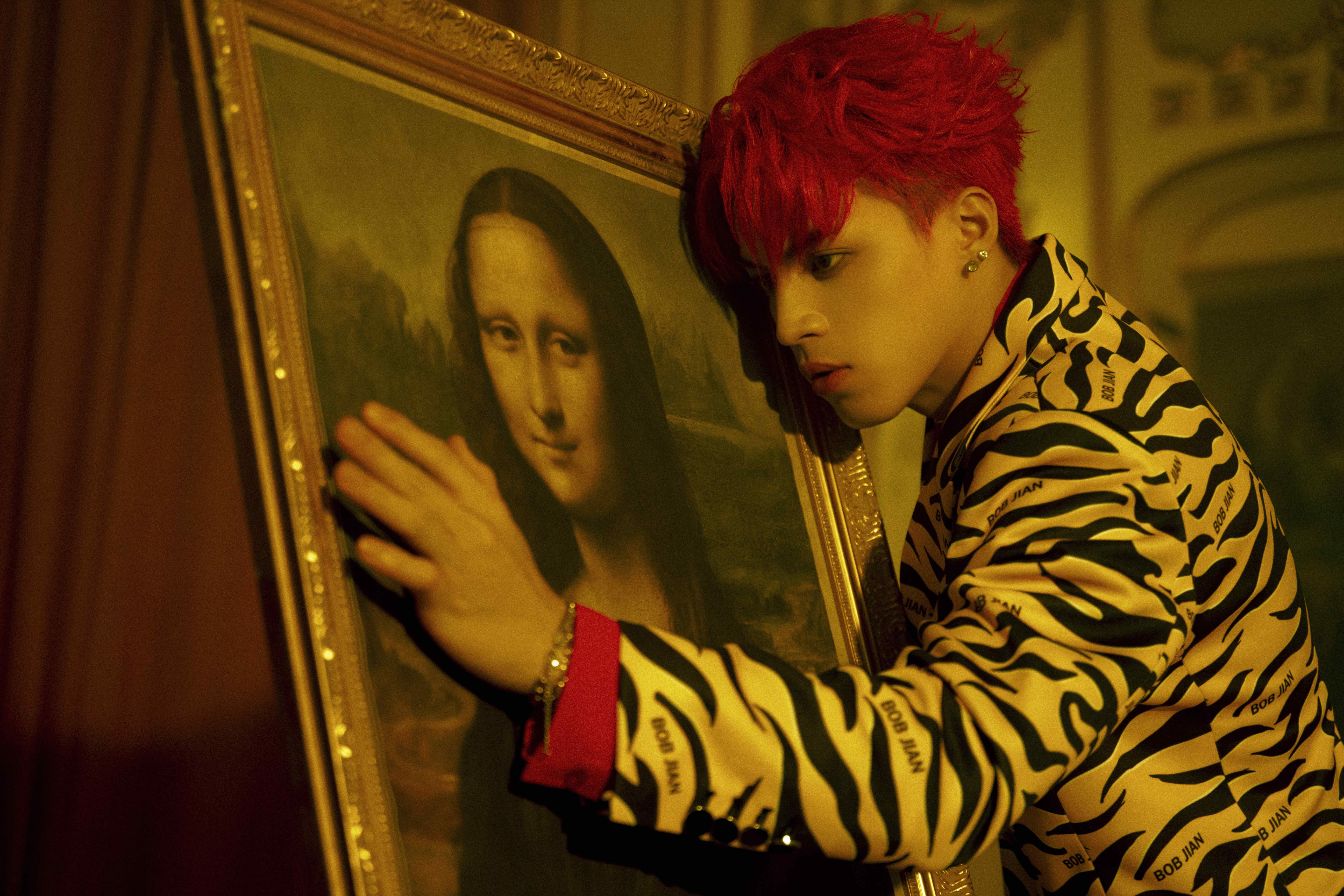 Ozone哲言率先推出個人單曲〈蒙娜麗莎〉。（索尼音樂提供）