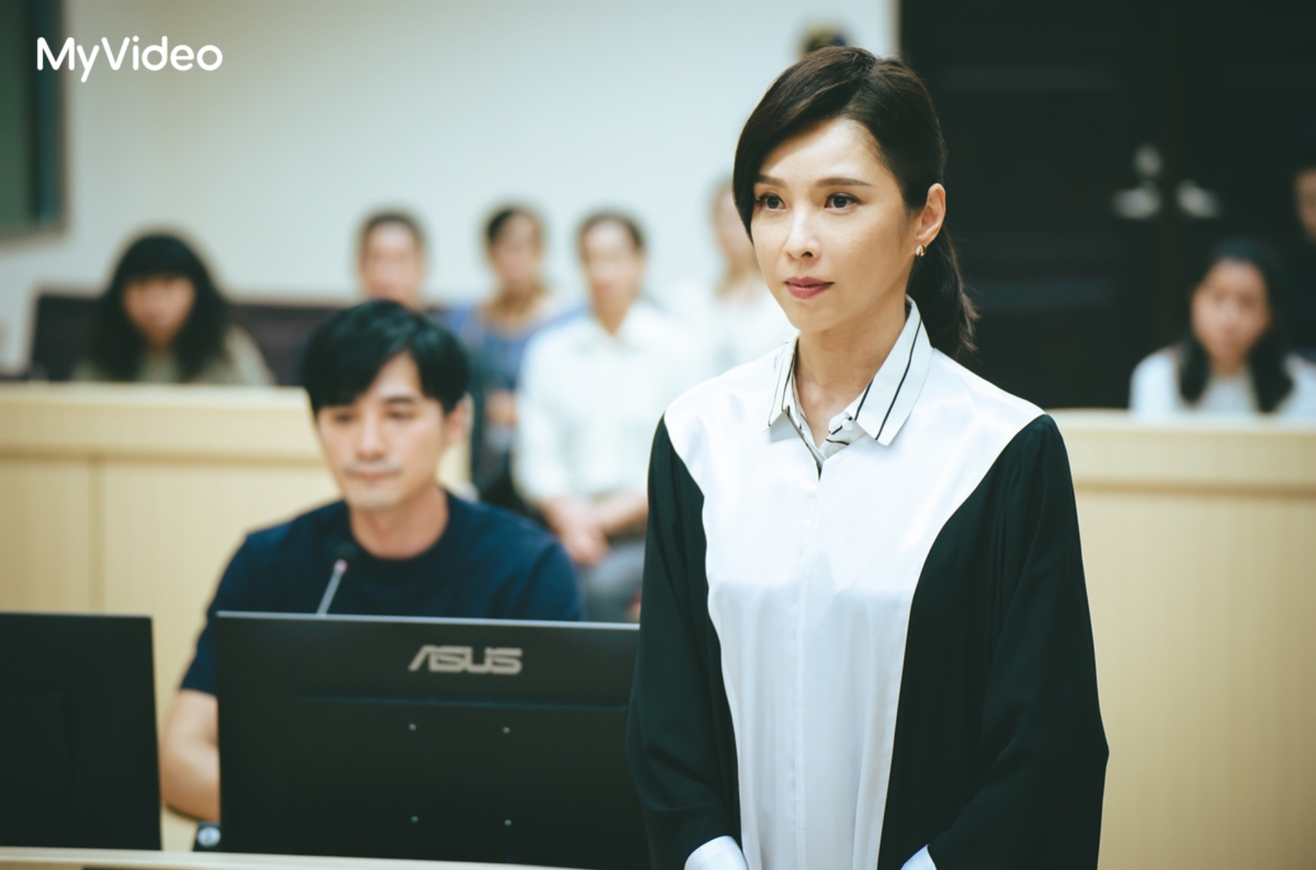 天心對於《最佳利益2-決戰利益》十分有信心再度敲鐘。（MyVideo提供）