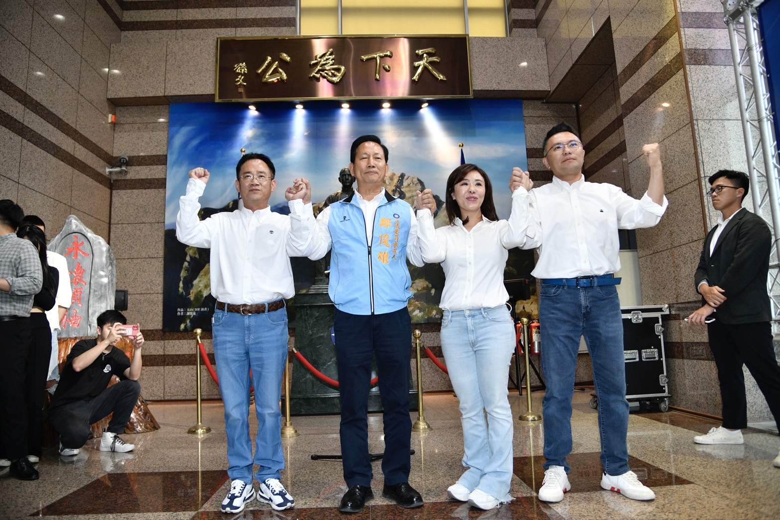 國民黨提名立委名單,包含張斯綱、李彥秀、鄭俊雄、阮厚爵。