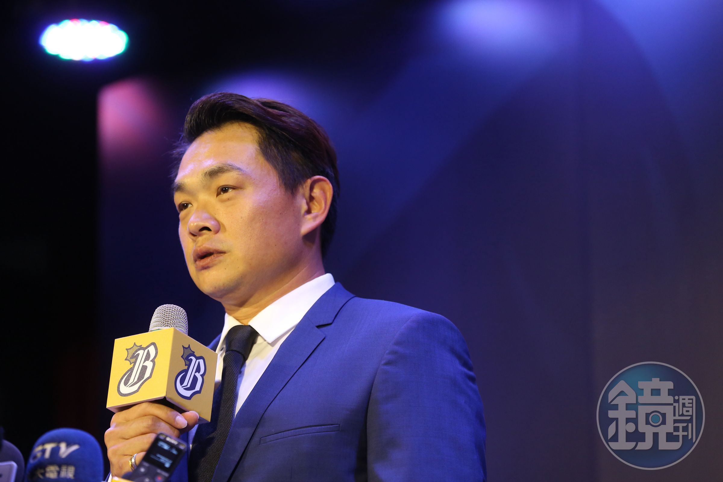 中信兄弟總教練林威助遭撤換，確定將由「恰恰」彭政閔（圖）接任。（本刊資料照）