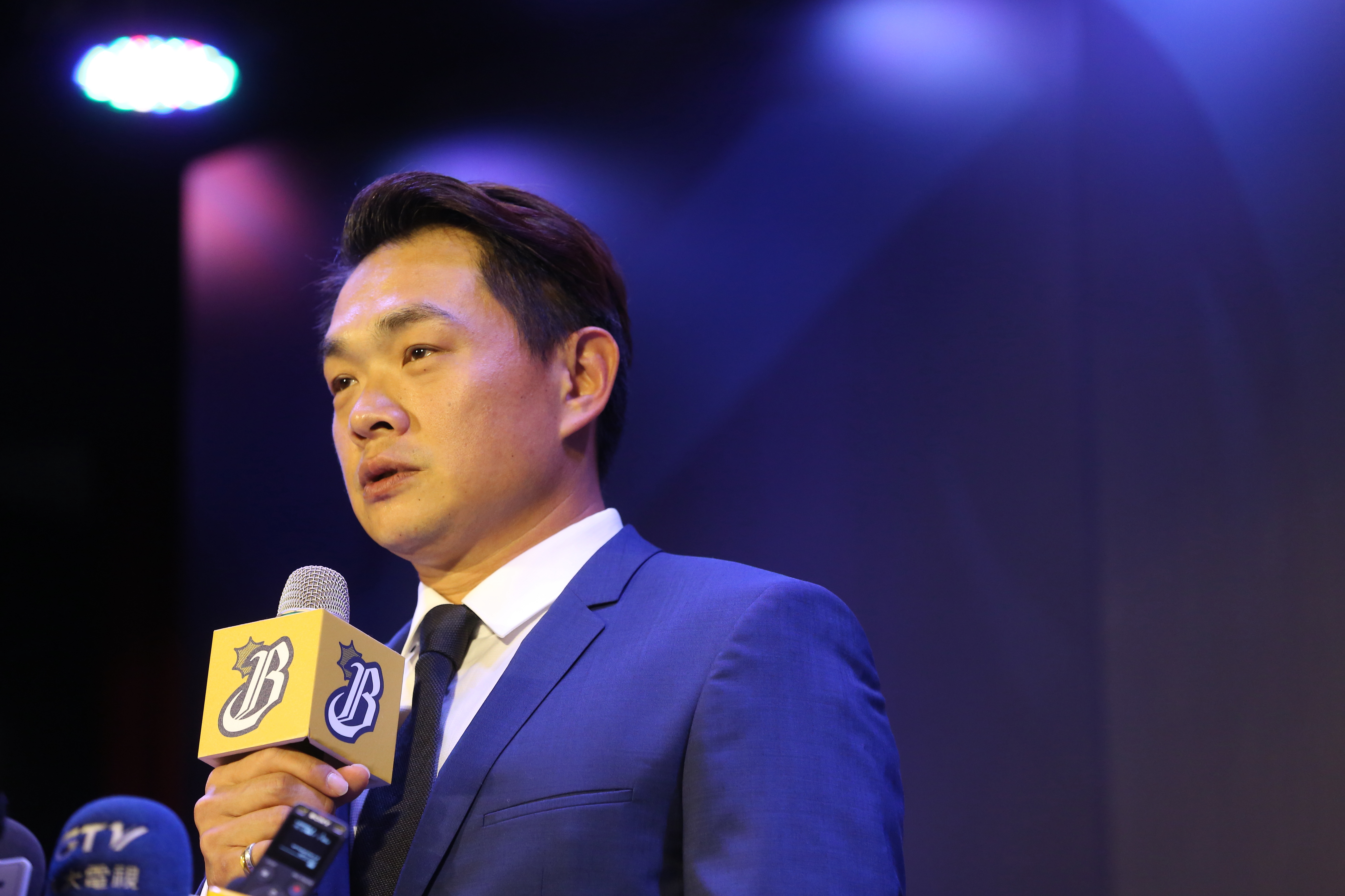 中信兄弟總教練林威助遭撤換，確定將由「恰恰」彭政閔（圖）接任。（本刊資料照）