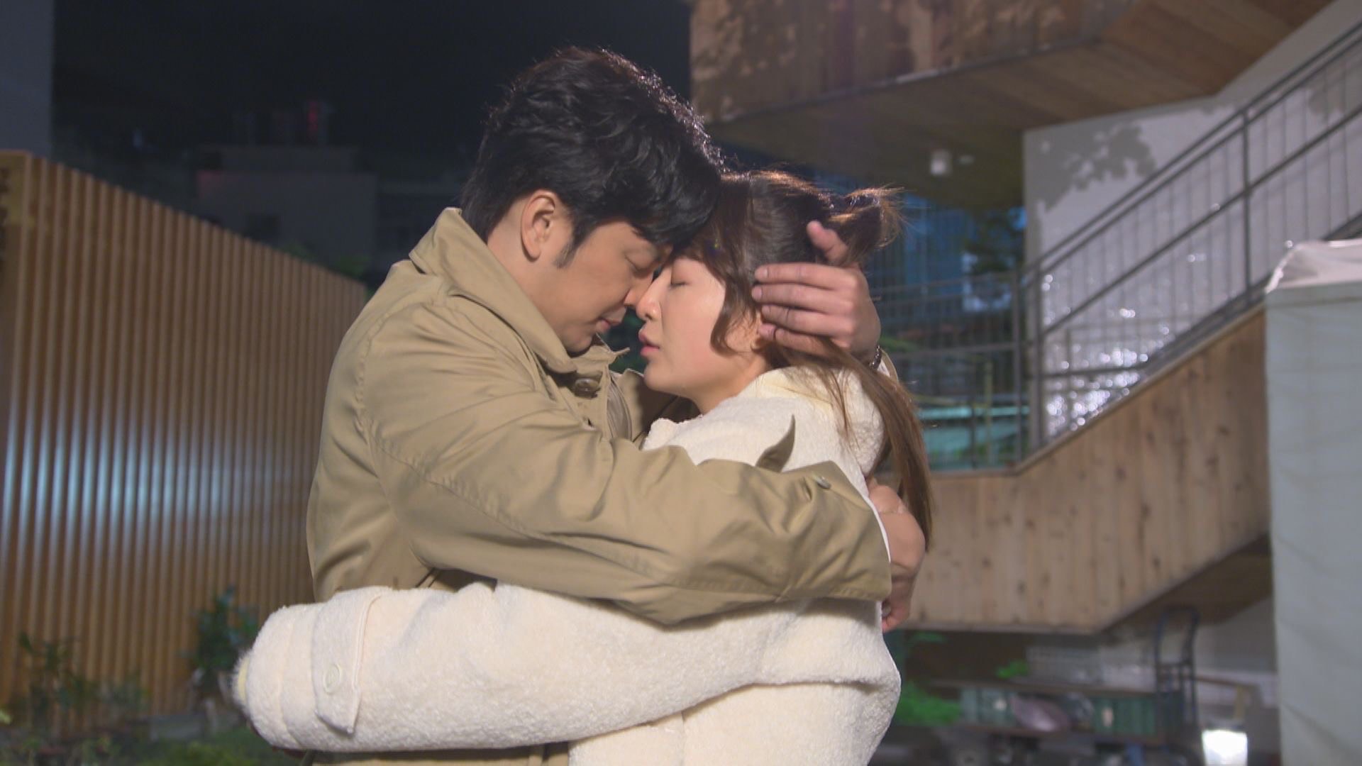 謝京穎因拍《市井豪門》和張書偉假戲真愛。（民視提供）